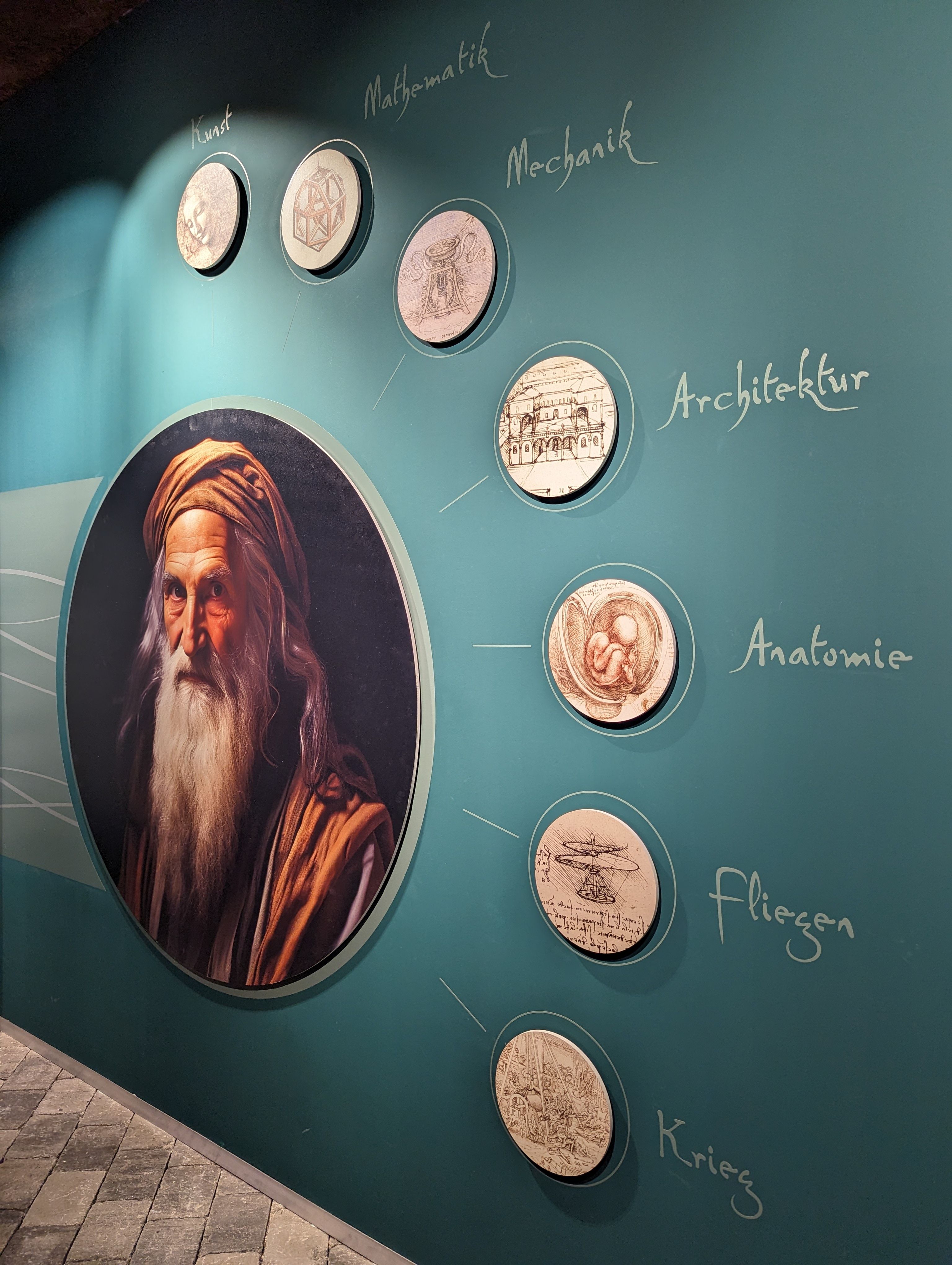 Leonardo da Vinci was a polymath. Visitors to the exhibition will learn about the areas in which he was well versed