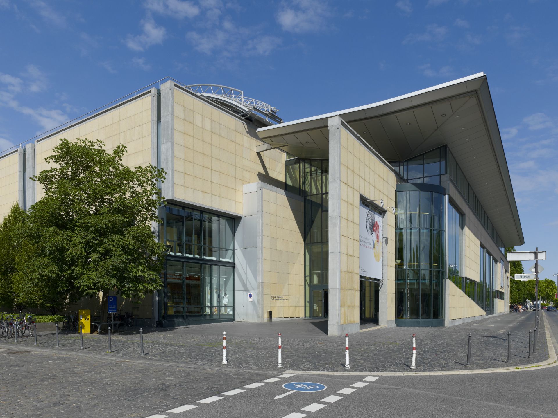 The Haus der Geschichte is located on the Museum Mile in Bonn