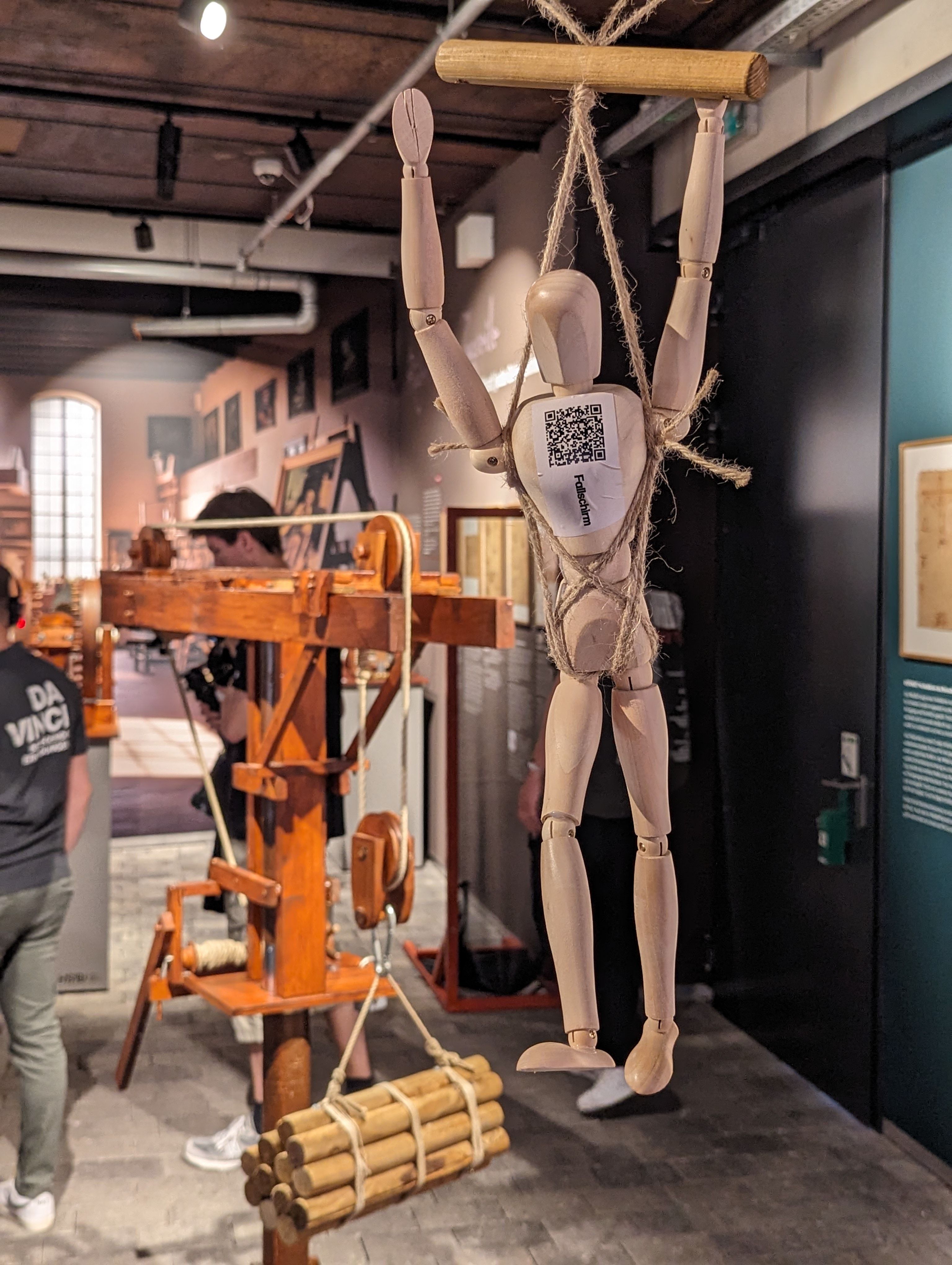 Da Vinci's incredible machines are a major focus of the exhibition