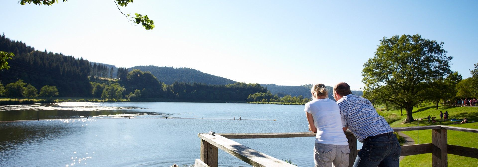 view of the lake