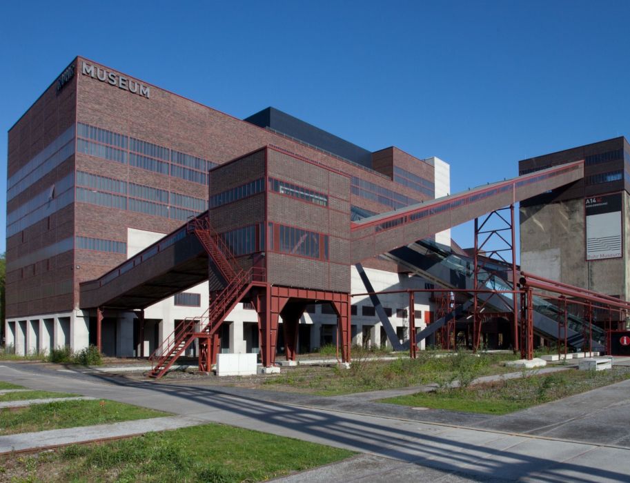 The Ruhr Museum is located on the grounds of the Zollverein Coal Mine Industrial Complex in Essen