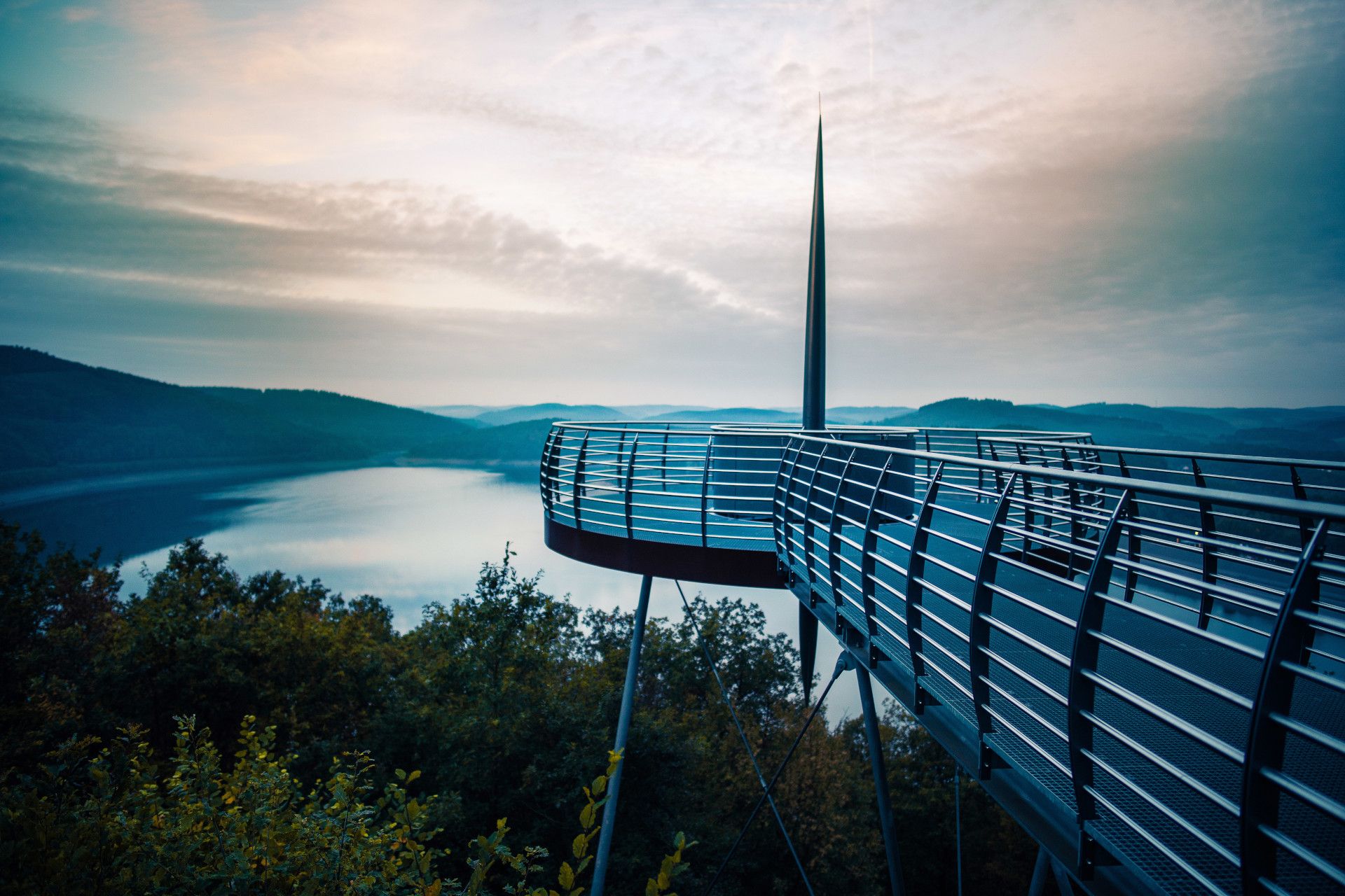 Biggeblick viewing platform Sauerland