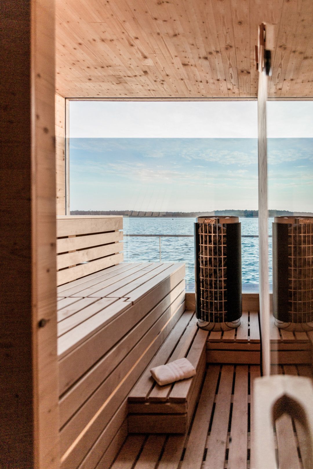 Hausboot Sauna