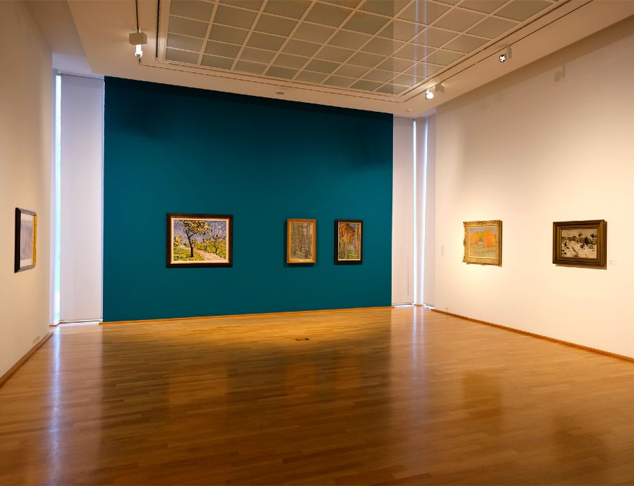 The new building of the Ahlen Art Museum provides access to a variety of stagings of historical and contemporary art