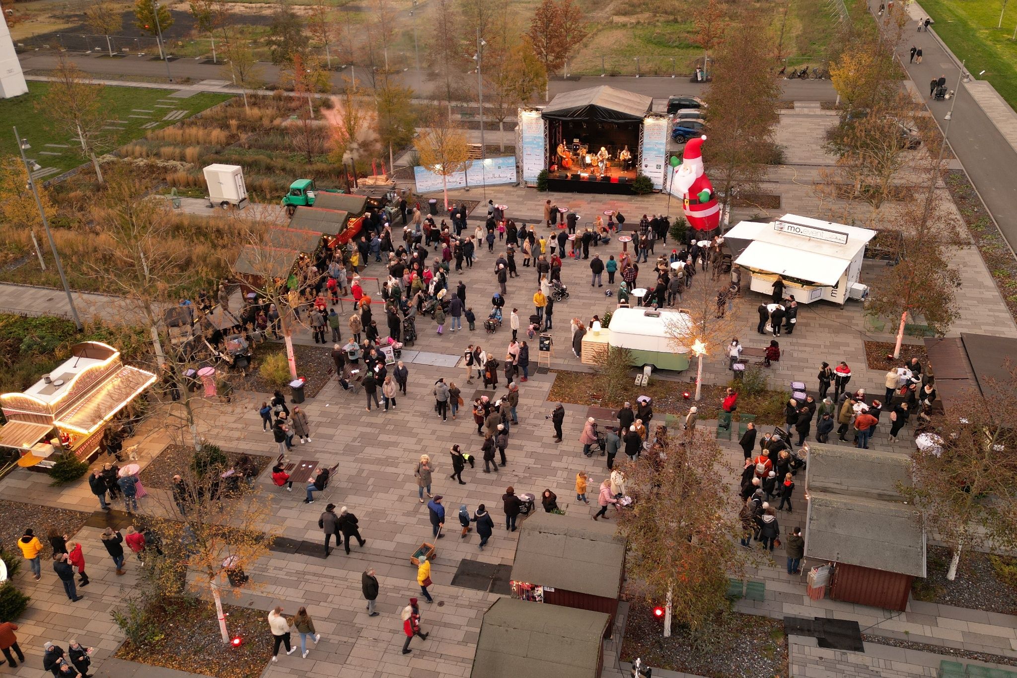 Christmas market in the Zechenpark