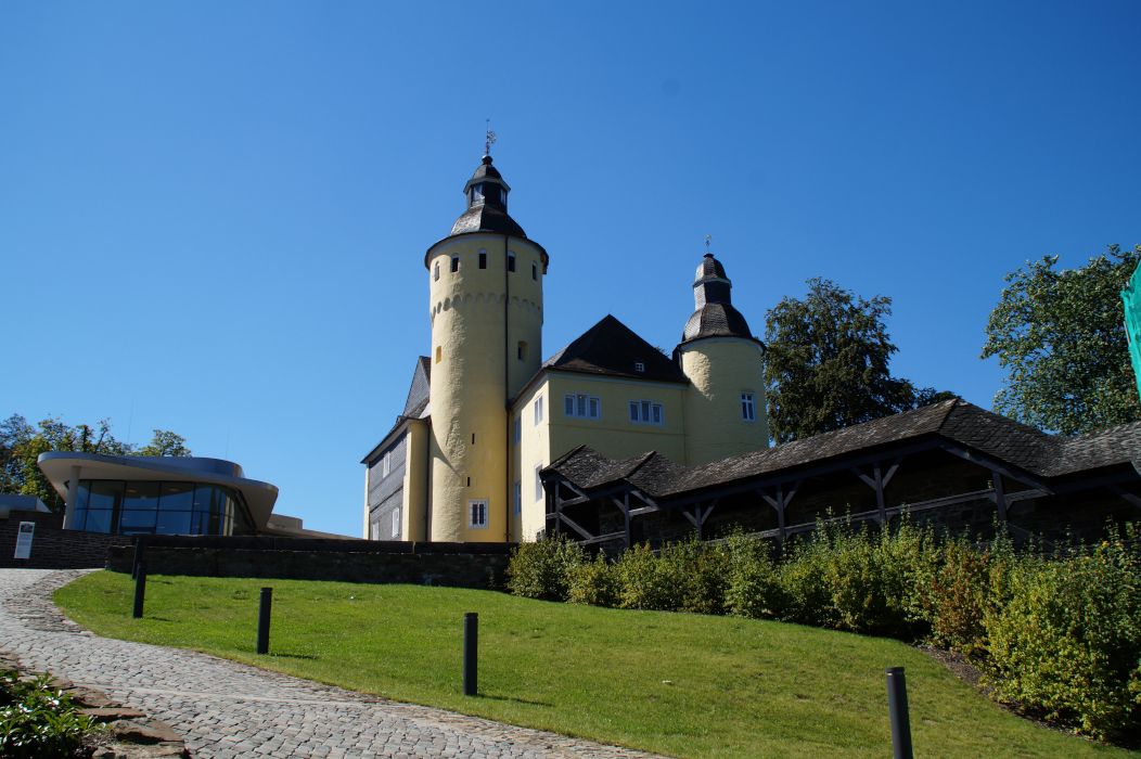 Homburg Castle was probably built in the 13th century by the Counts of Sayn as a hilltop castle