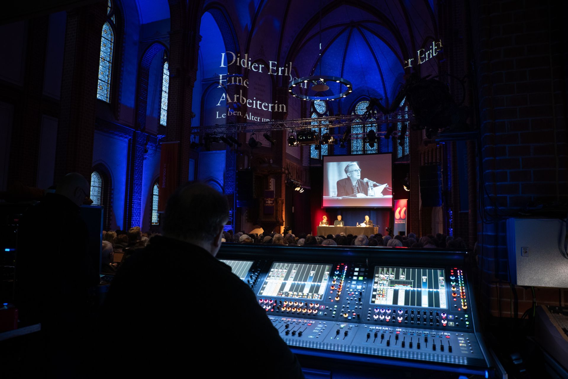 The Kulturkirche Köln is one of the outstanding venues of lit.COLOGNE