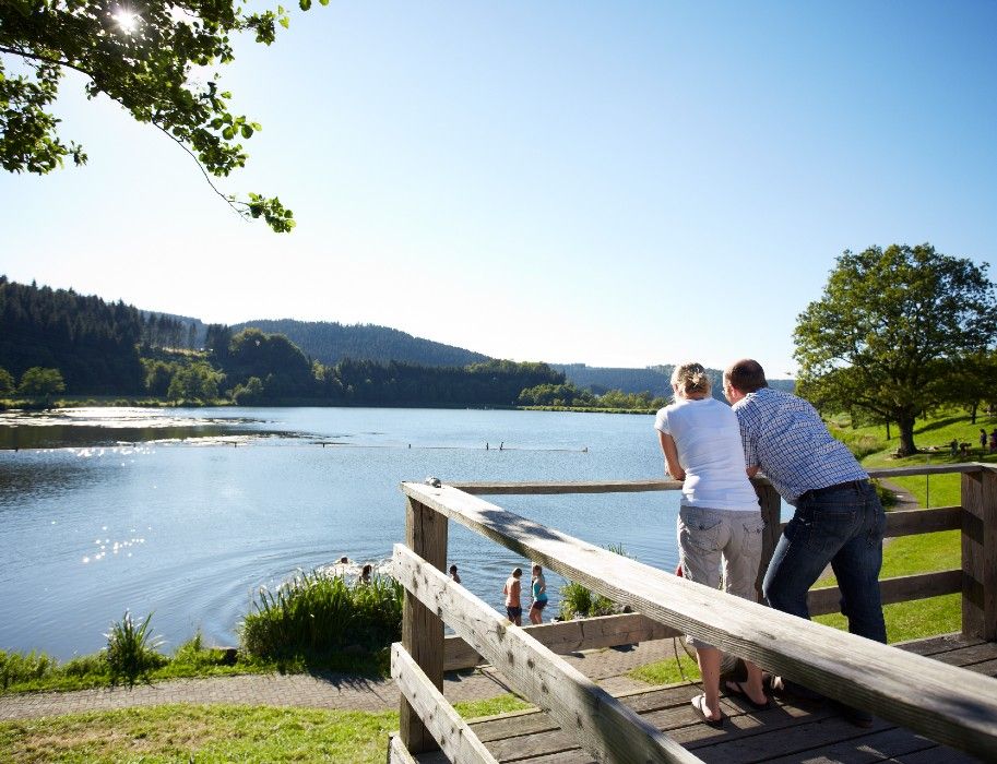 view of the lake