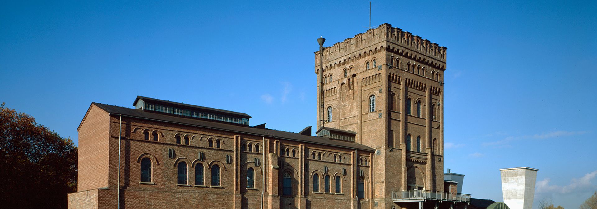 At first glance, the winding tower at Hannover Colliery could have been taken from a castle