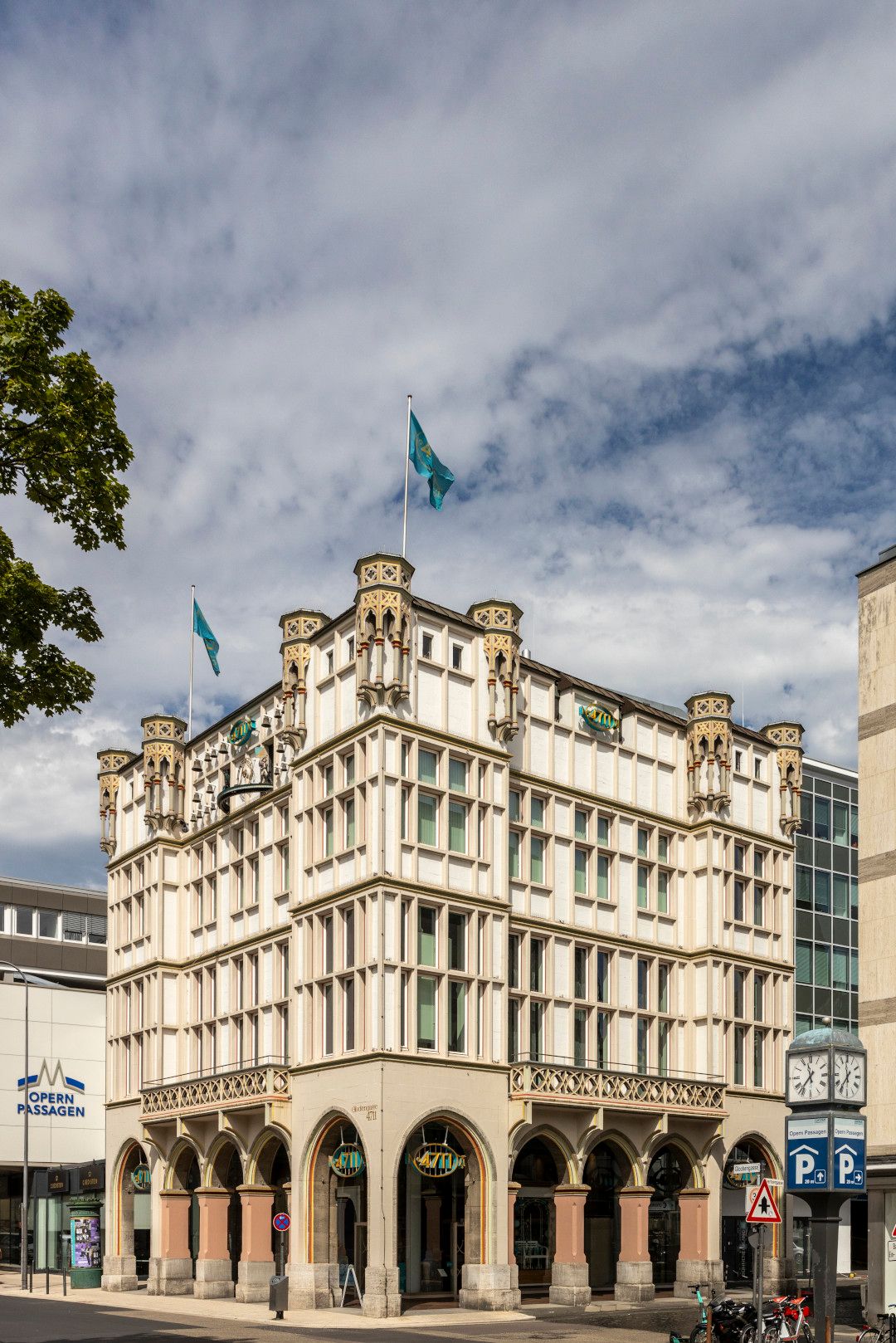 Facade of the Dufthaus 4711 in Cologne