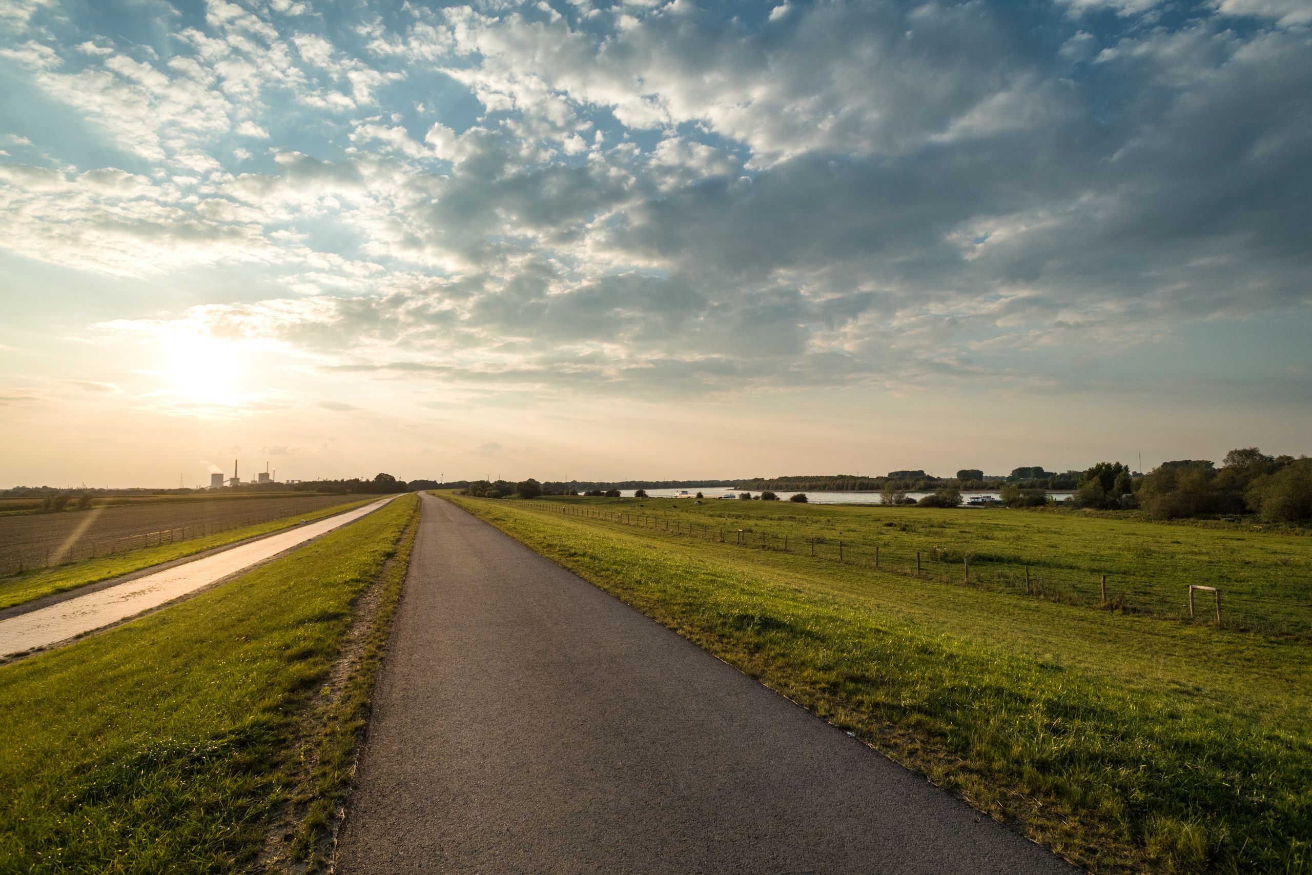 Landscape on the Lower Rhine