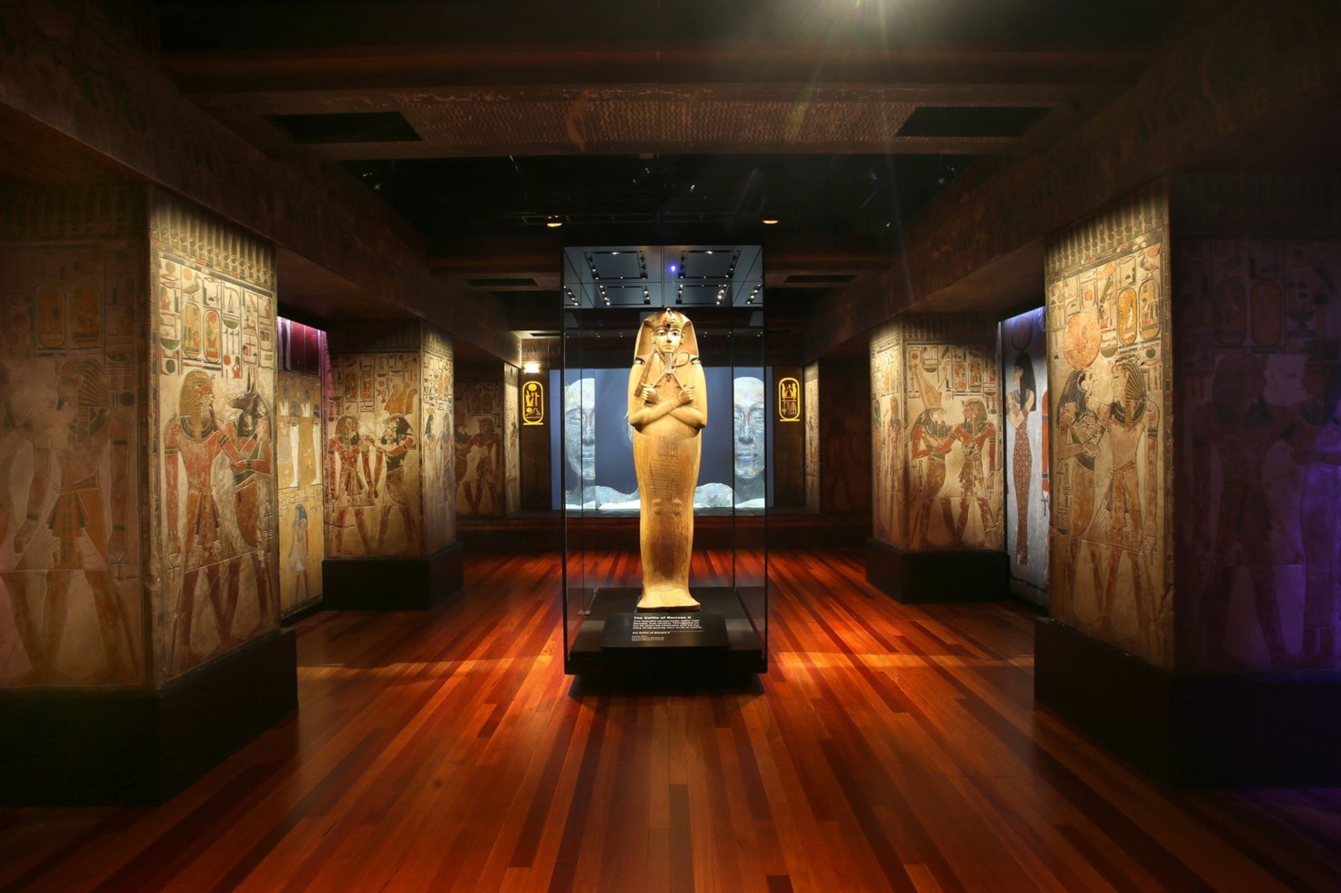 The show Ramses & the gold of the pharaohs sheds light on a cultural group