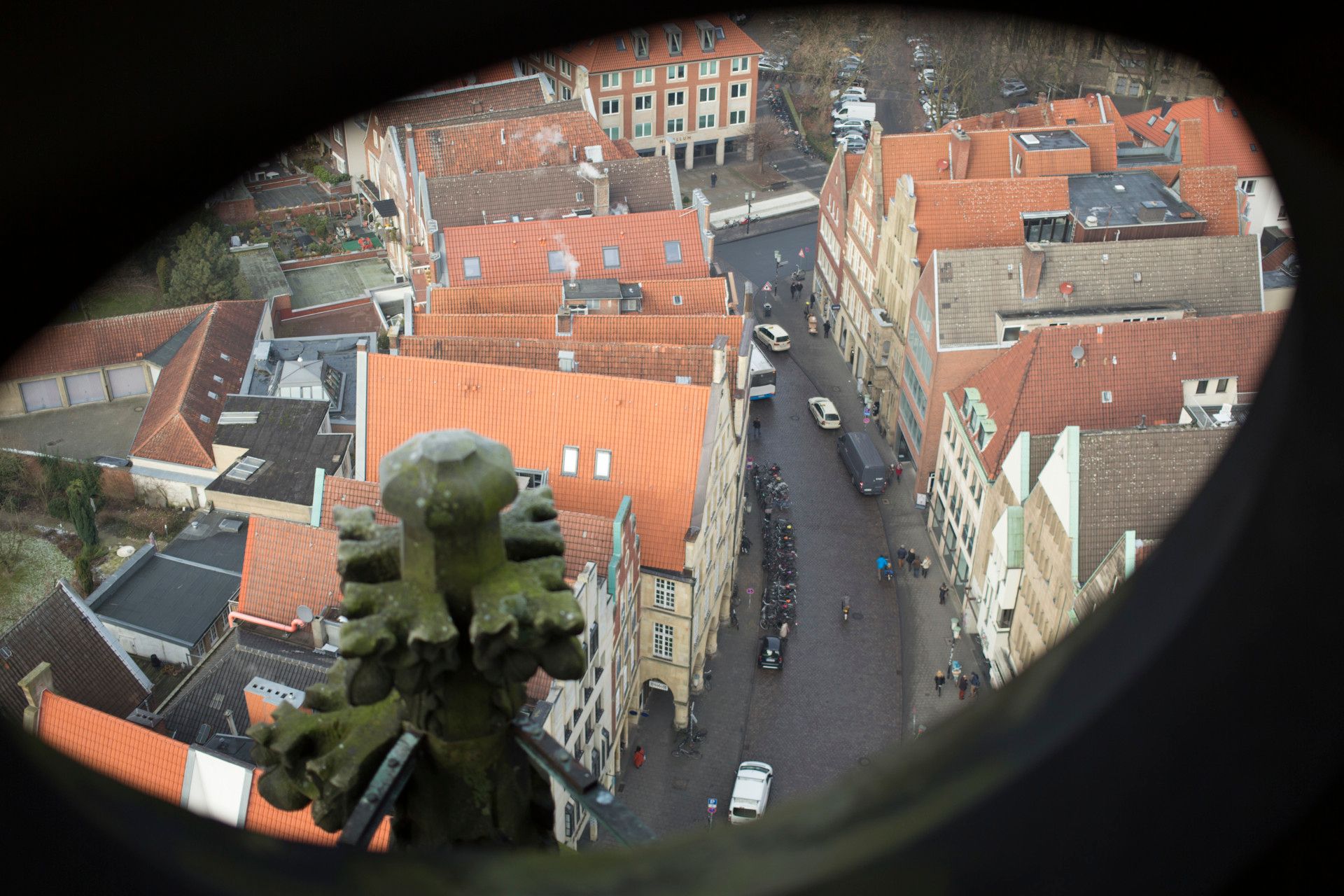 Tourismus NRW e.V., Ralph Sondermann, Blick von St. Lamberti Turm auf Münster