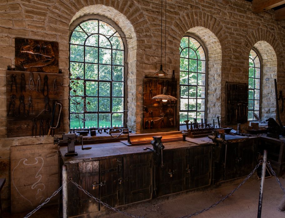 The forge in the LWL Open-Air Museum Hagen