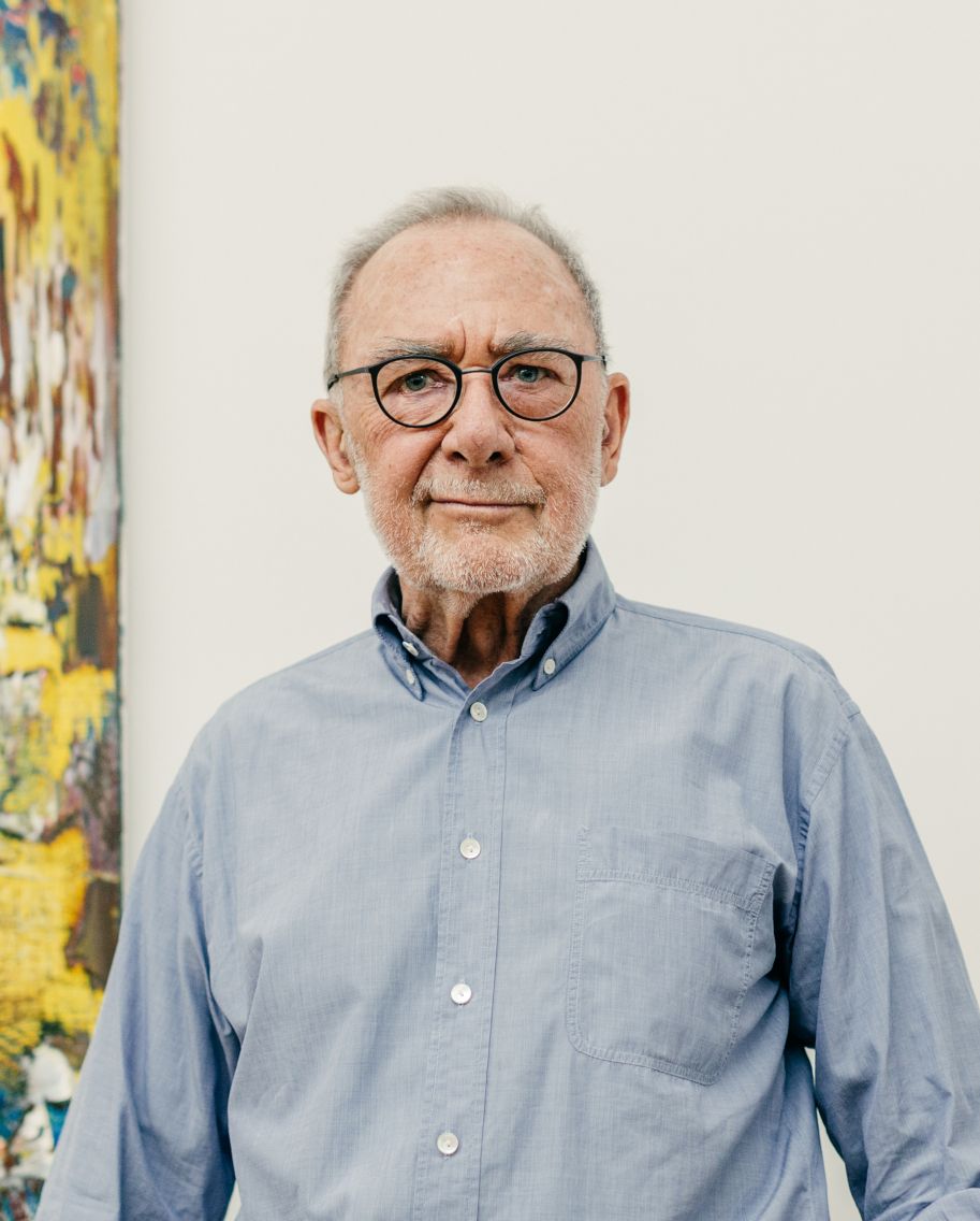 Gerhard Richter at the Albertinum, Dresden, 2017