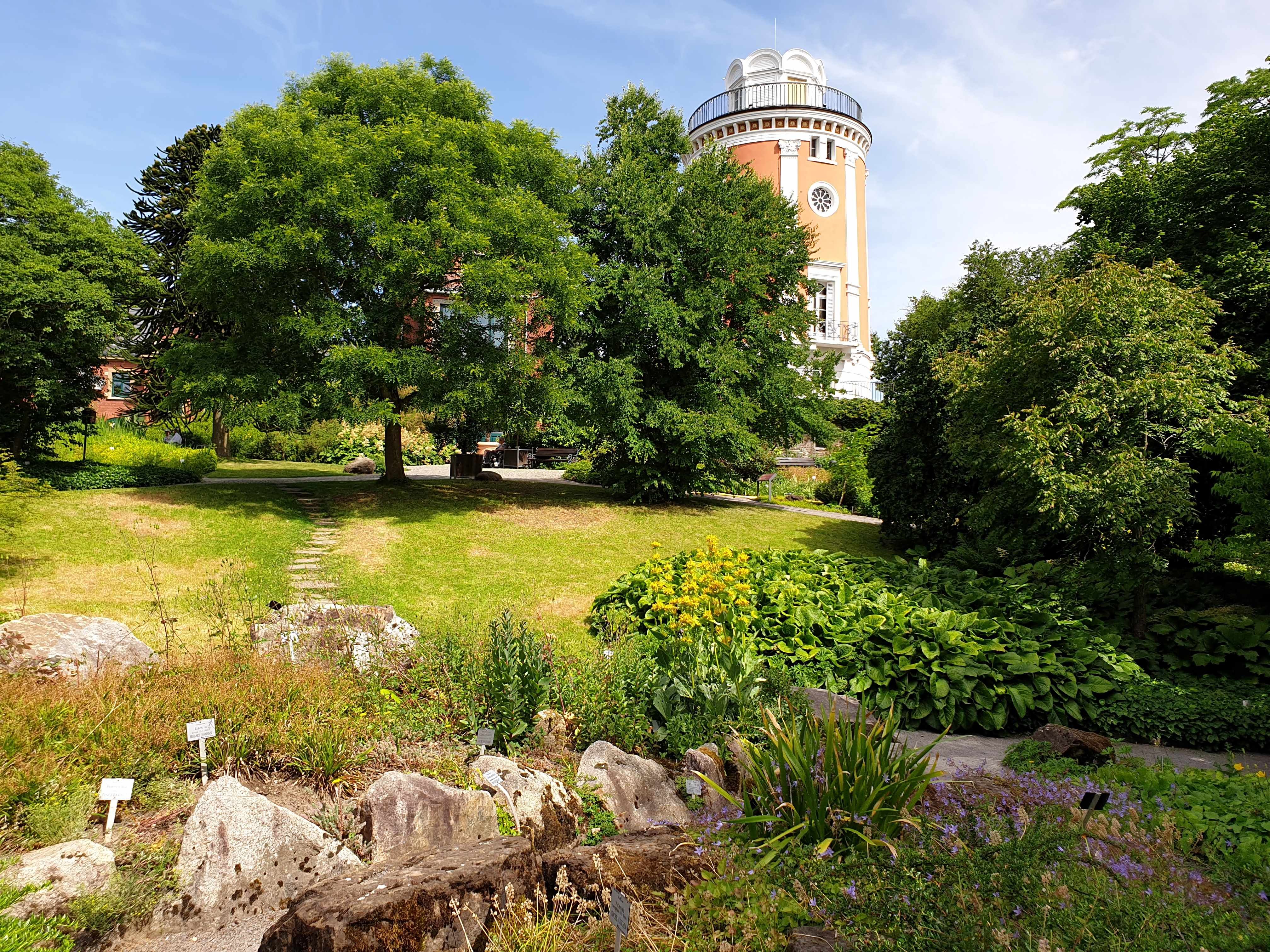 Elisenturm in the Wuppertal Botanical Garden