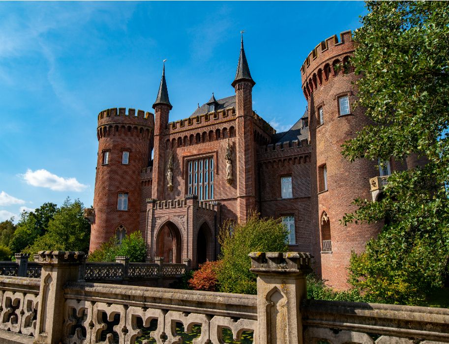 One of the most beautiful castles in NRW, Schloss Moyland in Bedburg-Hau