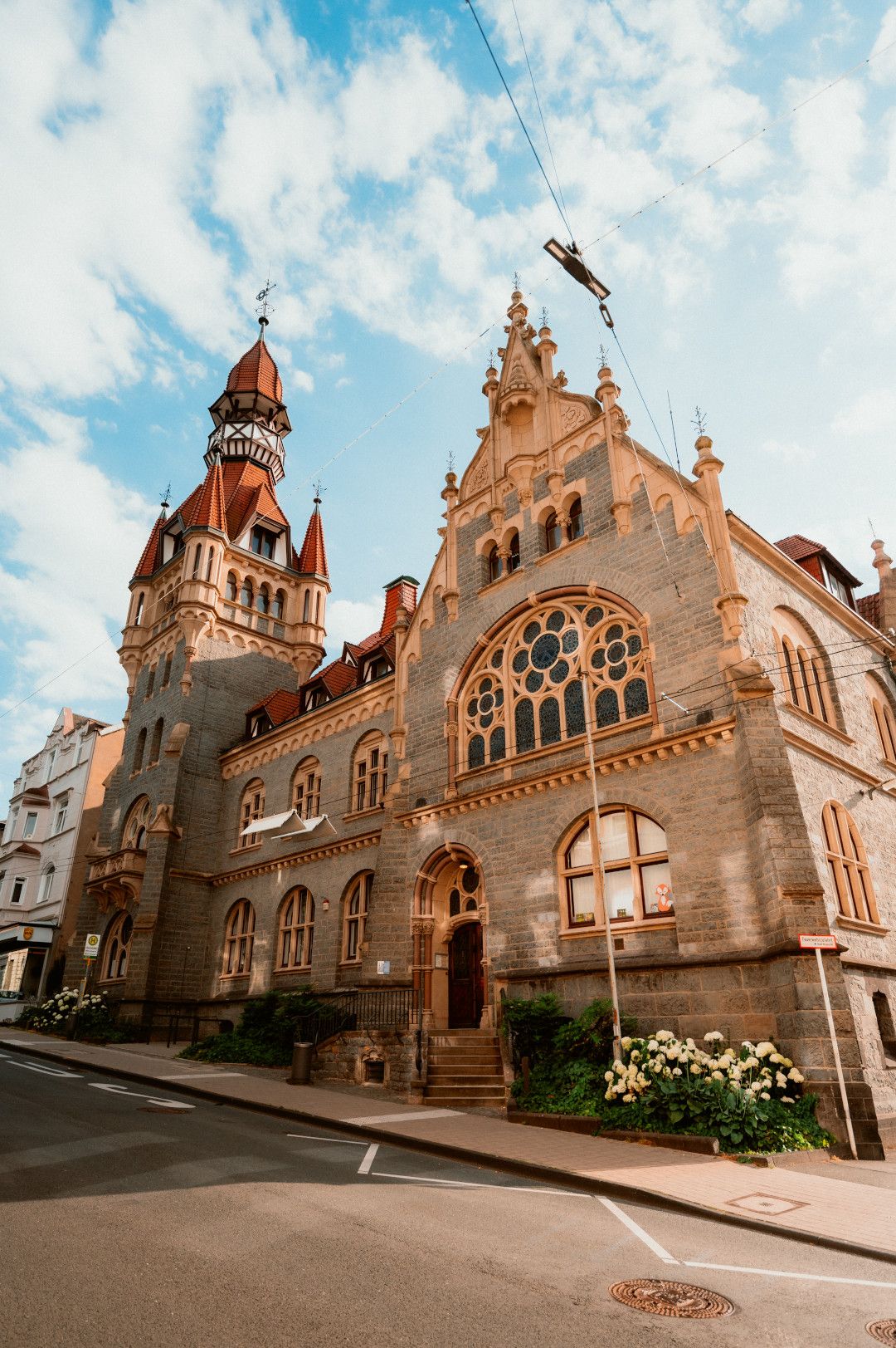 Das historische Rathaus Vohwinkel in Wuppertal