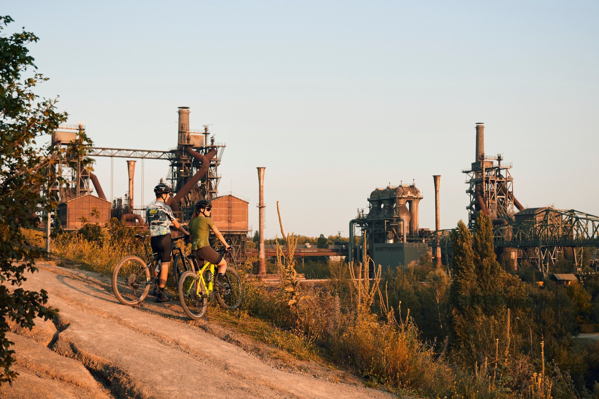 Paul Masukowitz, Mountainbiken Landschaftspark Duisburg-Nord