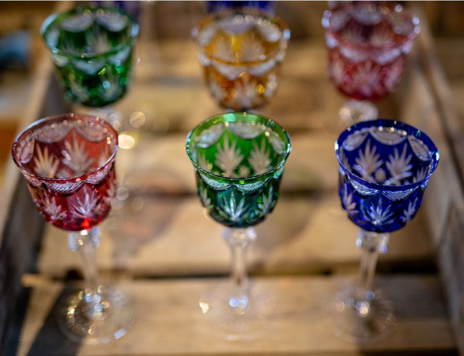 Made by the glassmaker in the Gernheim glassworks