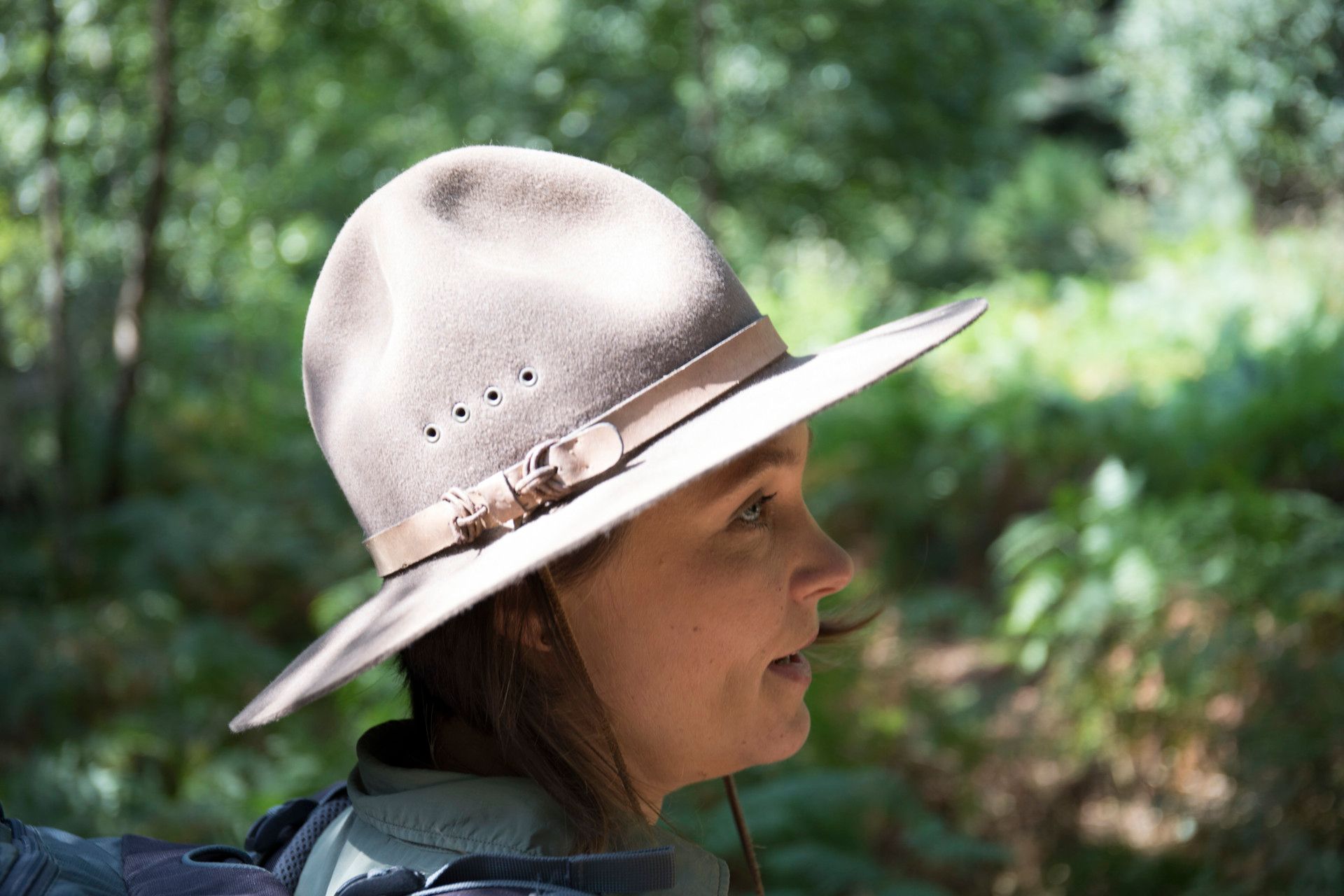 Nina Braun im Nationalpark, Eifel