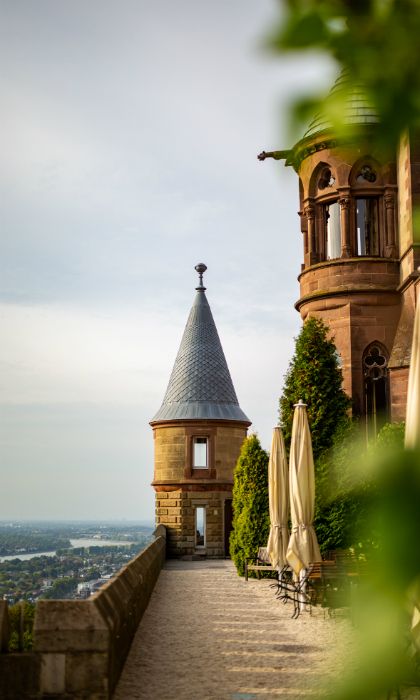 Tower, Drachenburg Castle, Königswinter