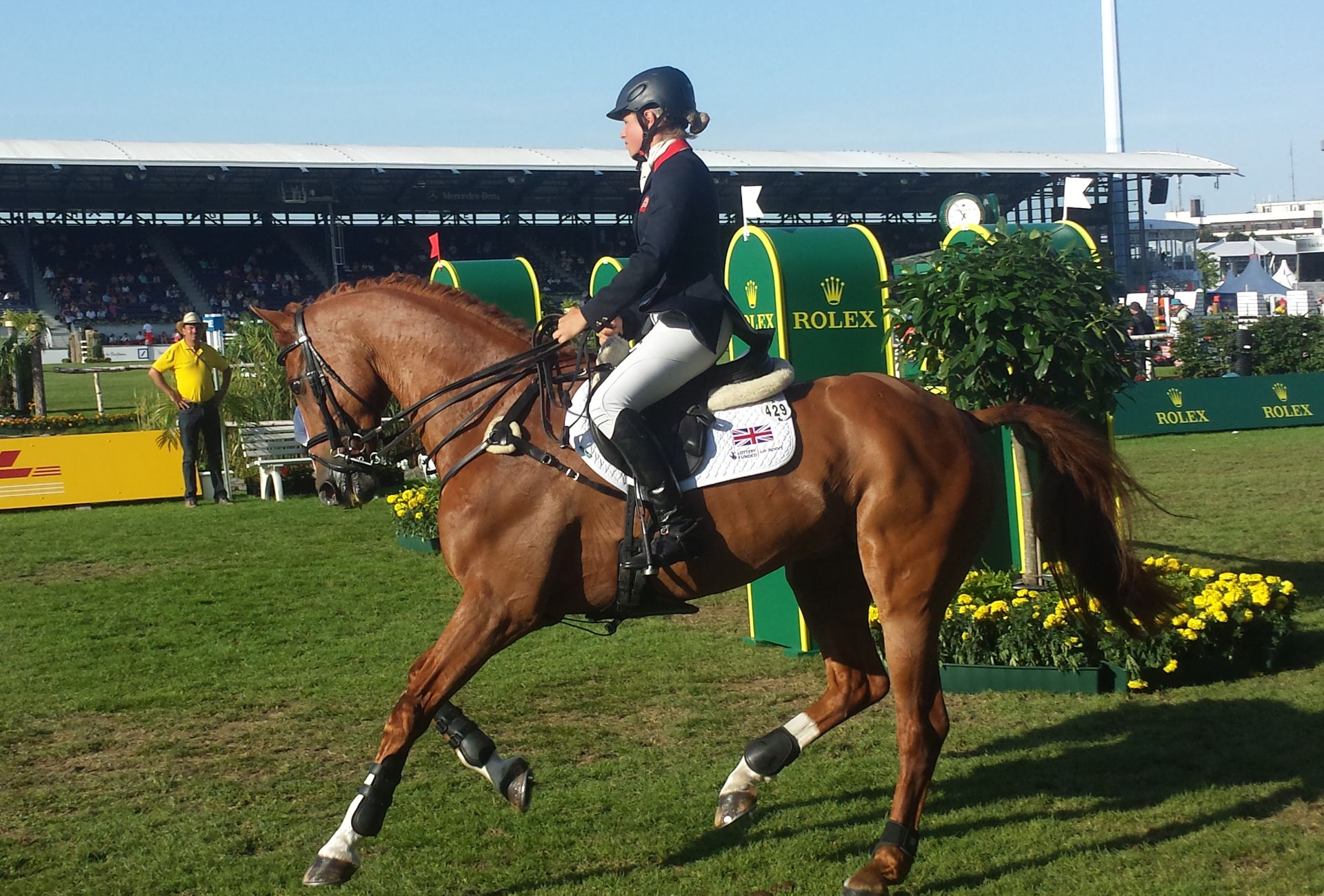 Show jumping is a main part of the CHIO Aachen