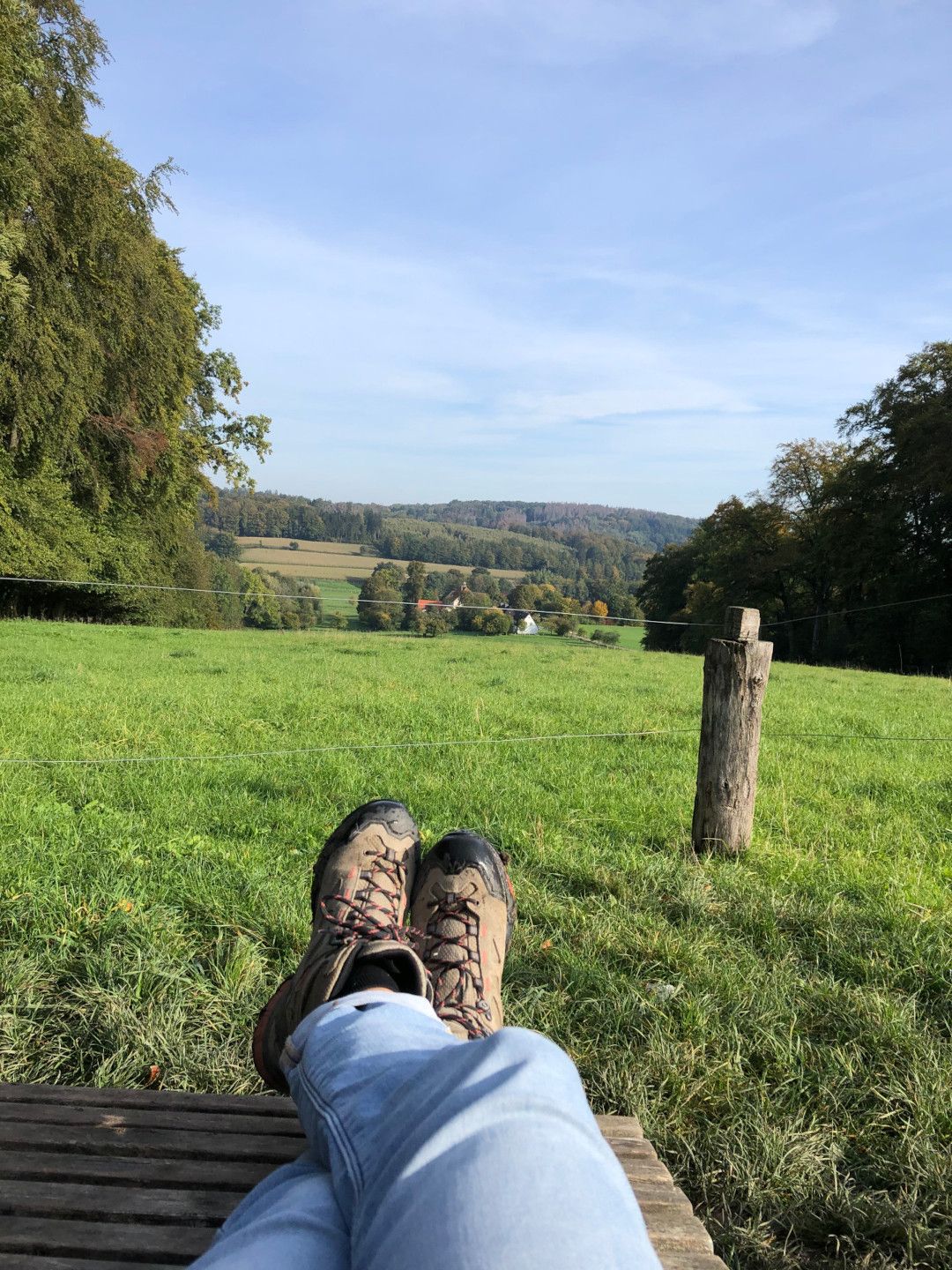 Tecklenburger Land Wanderweg Canyon Blick, Bank