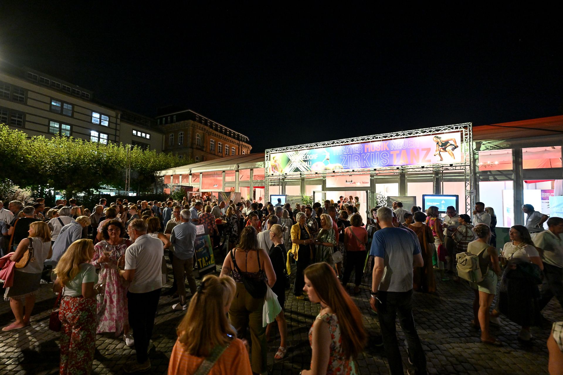 The number of guests at Düsseldorf Festival events is high