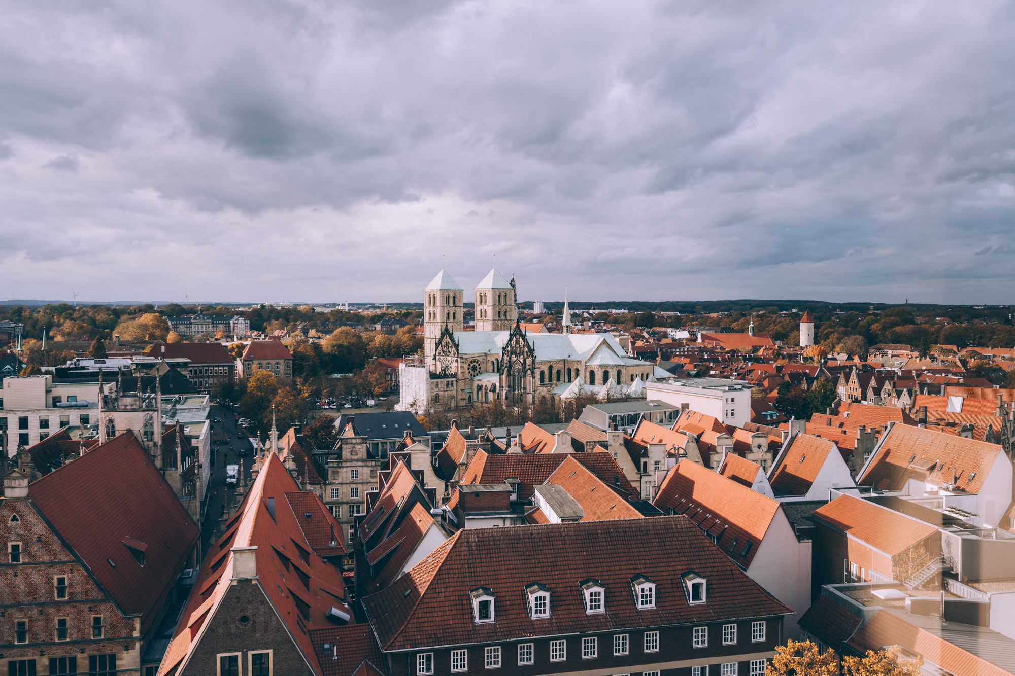 Blick über die Stadt Münster