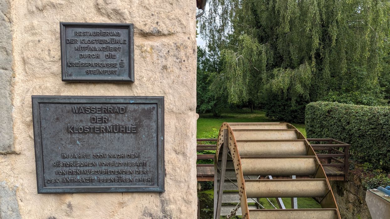 The monastery mill is one of the many places to visit on the grounds of Gravenhorst Monastery