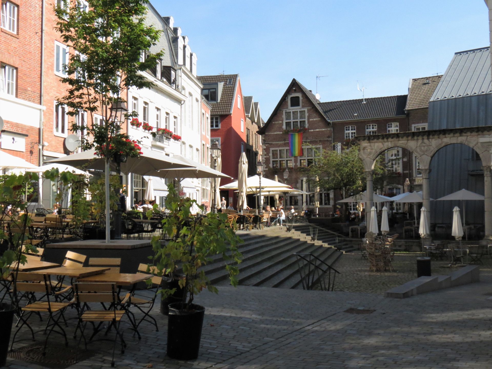 Anja Luckas, Aachen Hühnermarkt