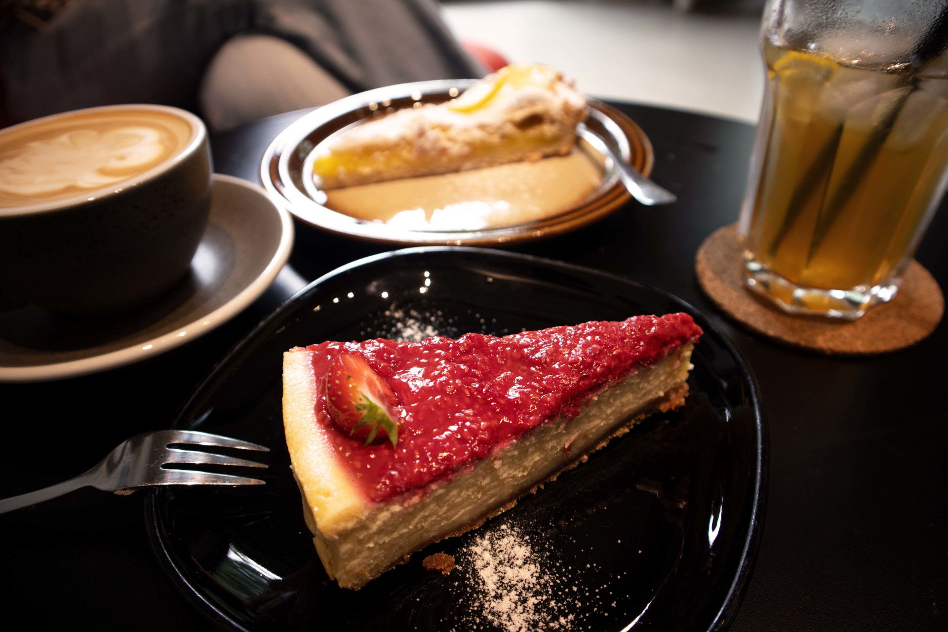 Kuchen und Kaffee