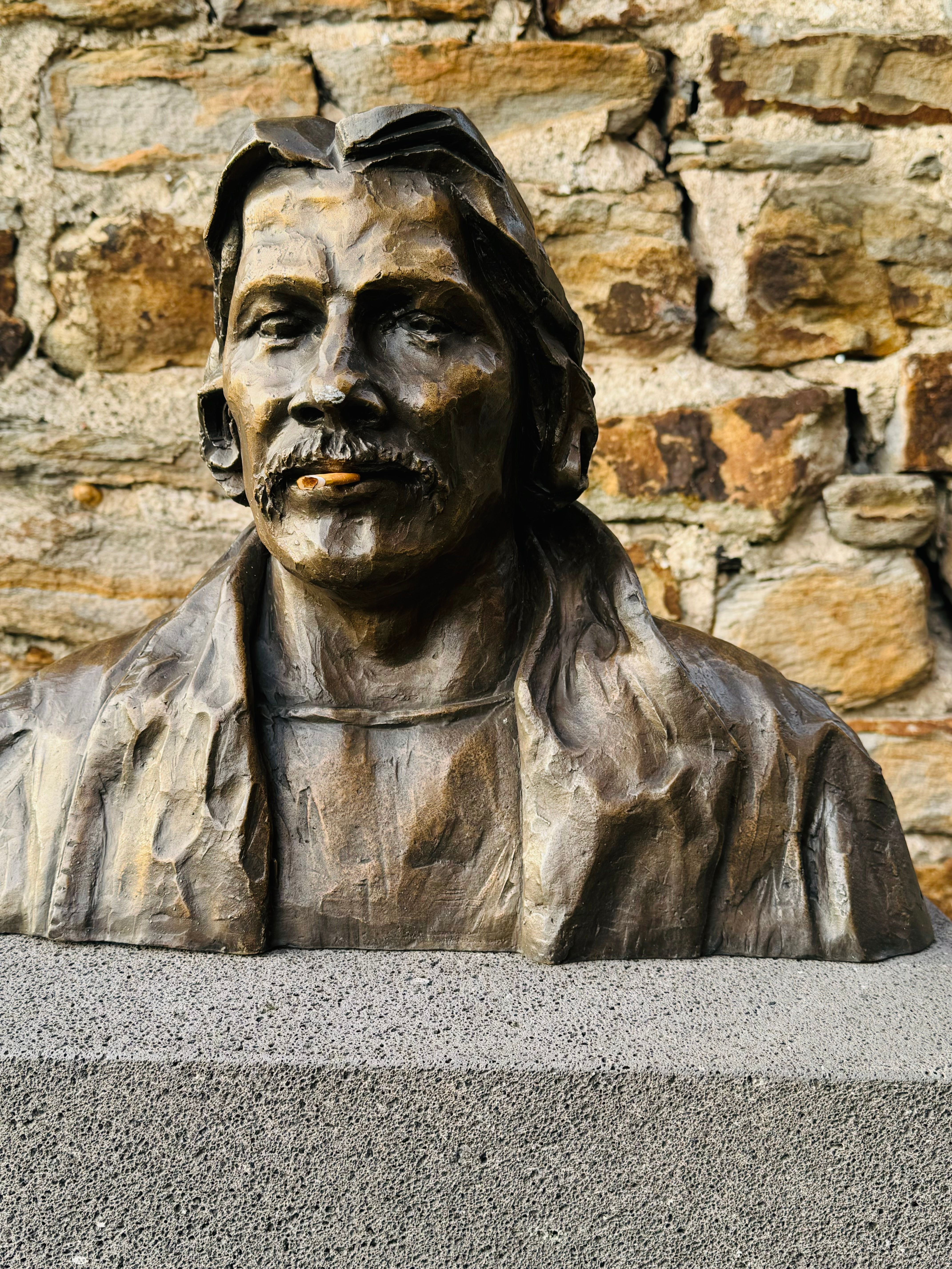 The bust of Horst Schimanski