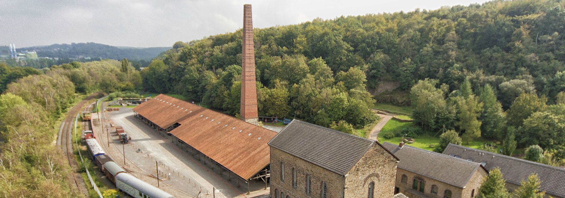 The Nachtigall colliery is located at the entrance to the idyllic Muttental valley in Witten