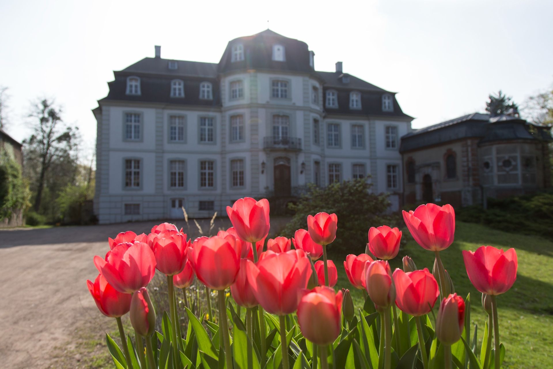 Türnich Castle in Kerpen, front view