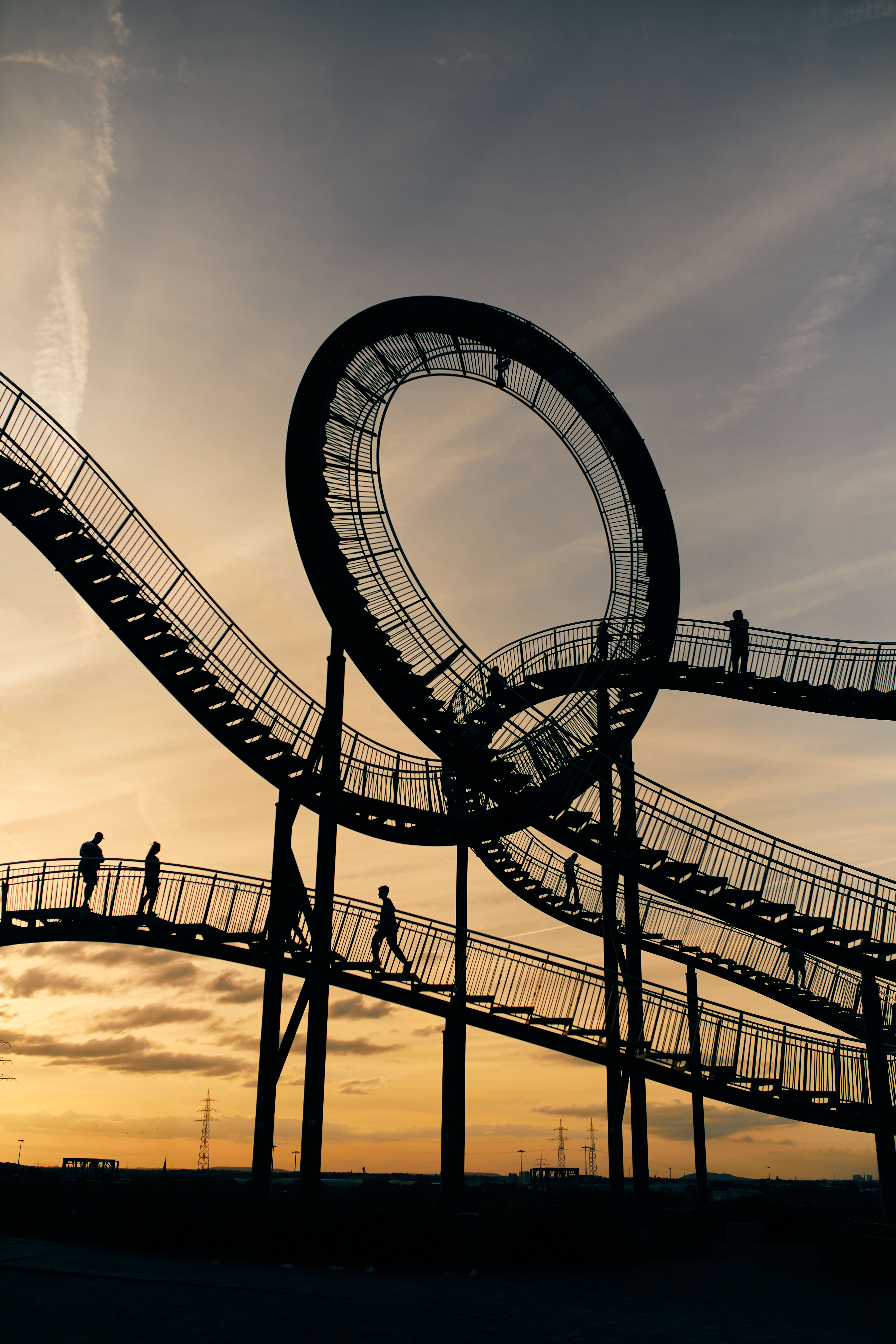 Heinrich-Hildebrand-Höhe, slag heap, Tiger & Turtle, Duisburg