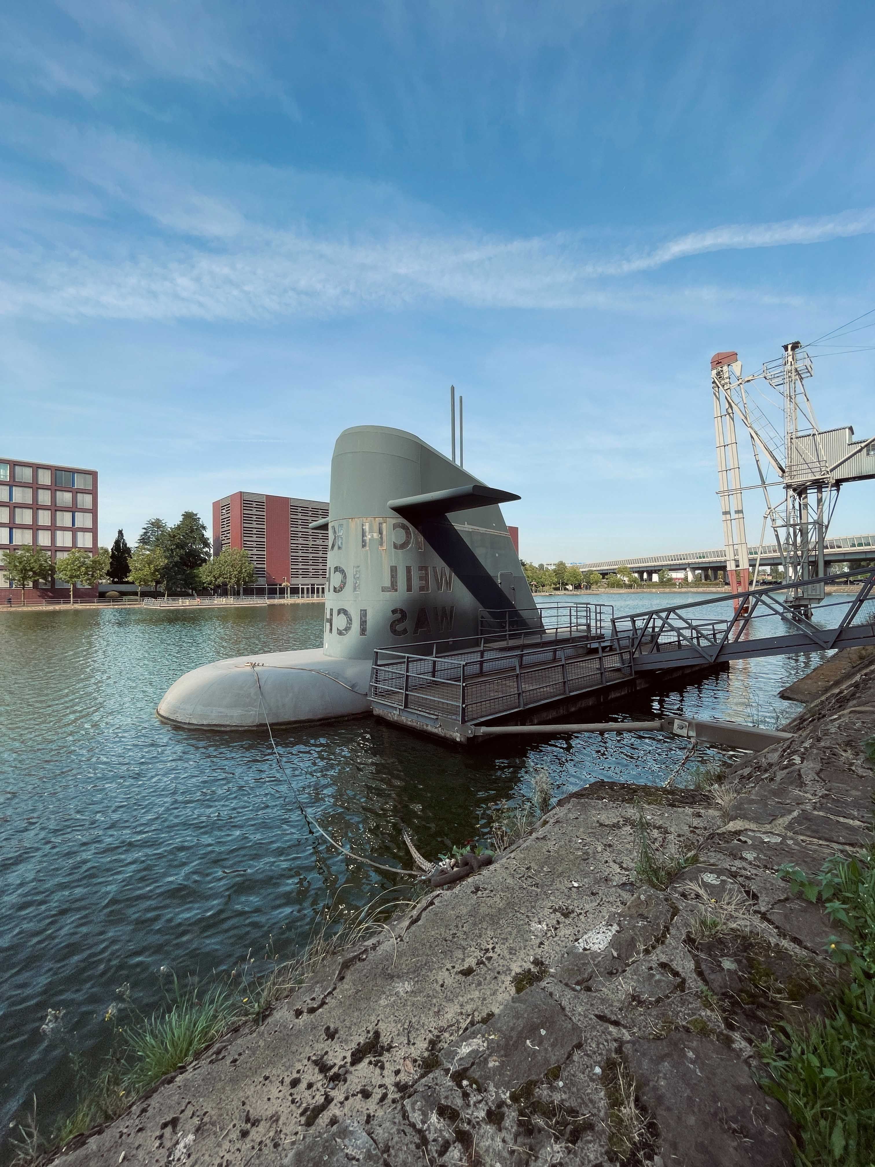 U-Boot im Innenhafen Duisburg