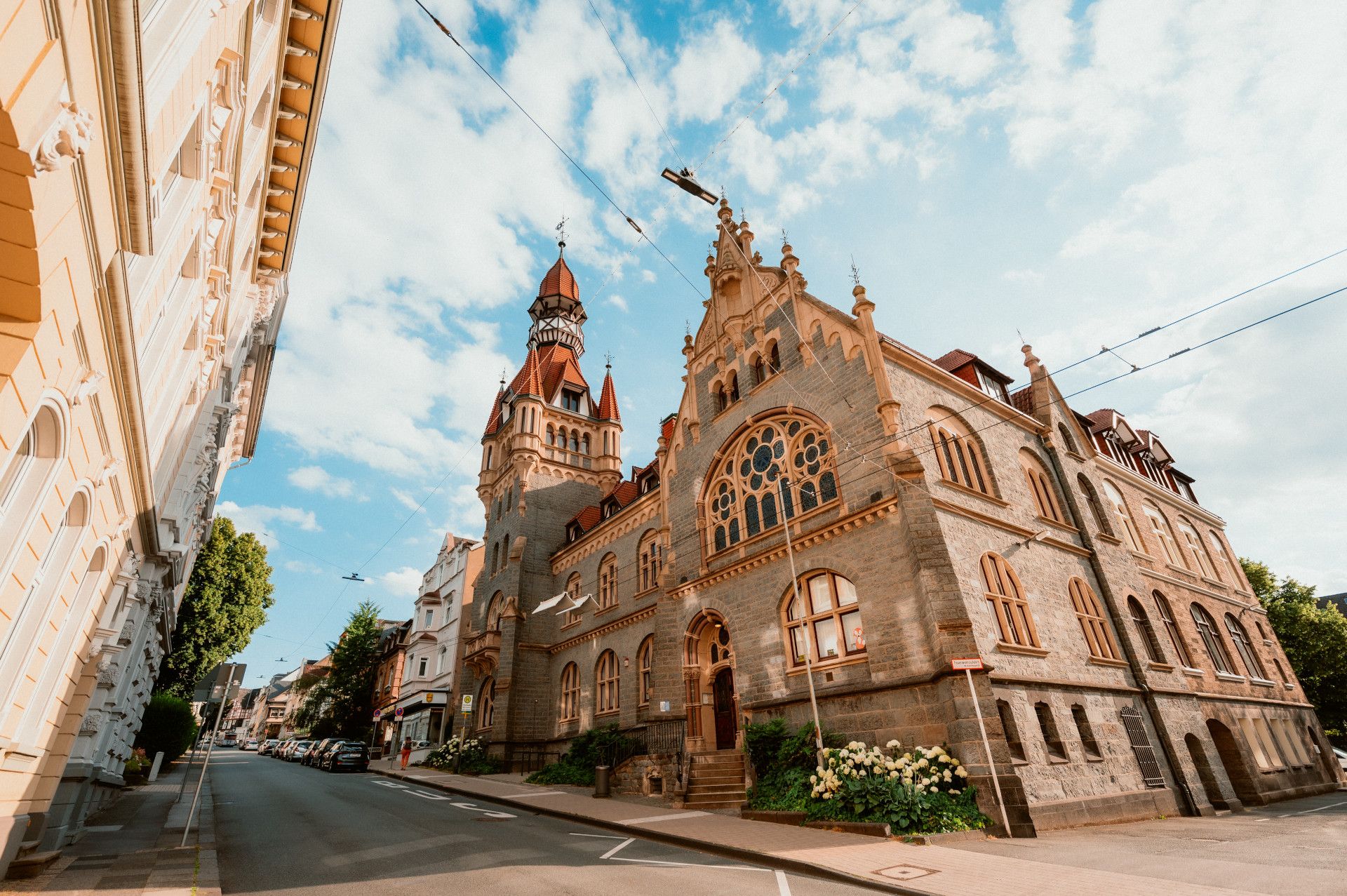 Das historisches Rathaus Vohwinkel ist ein Hingucker. Es stammt aus dem Jahr 1898