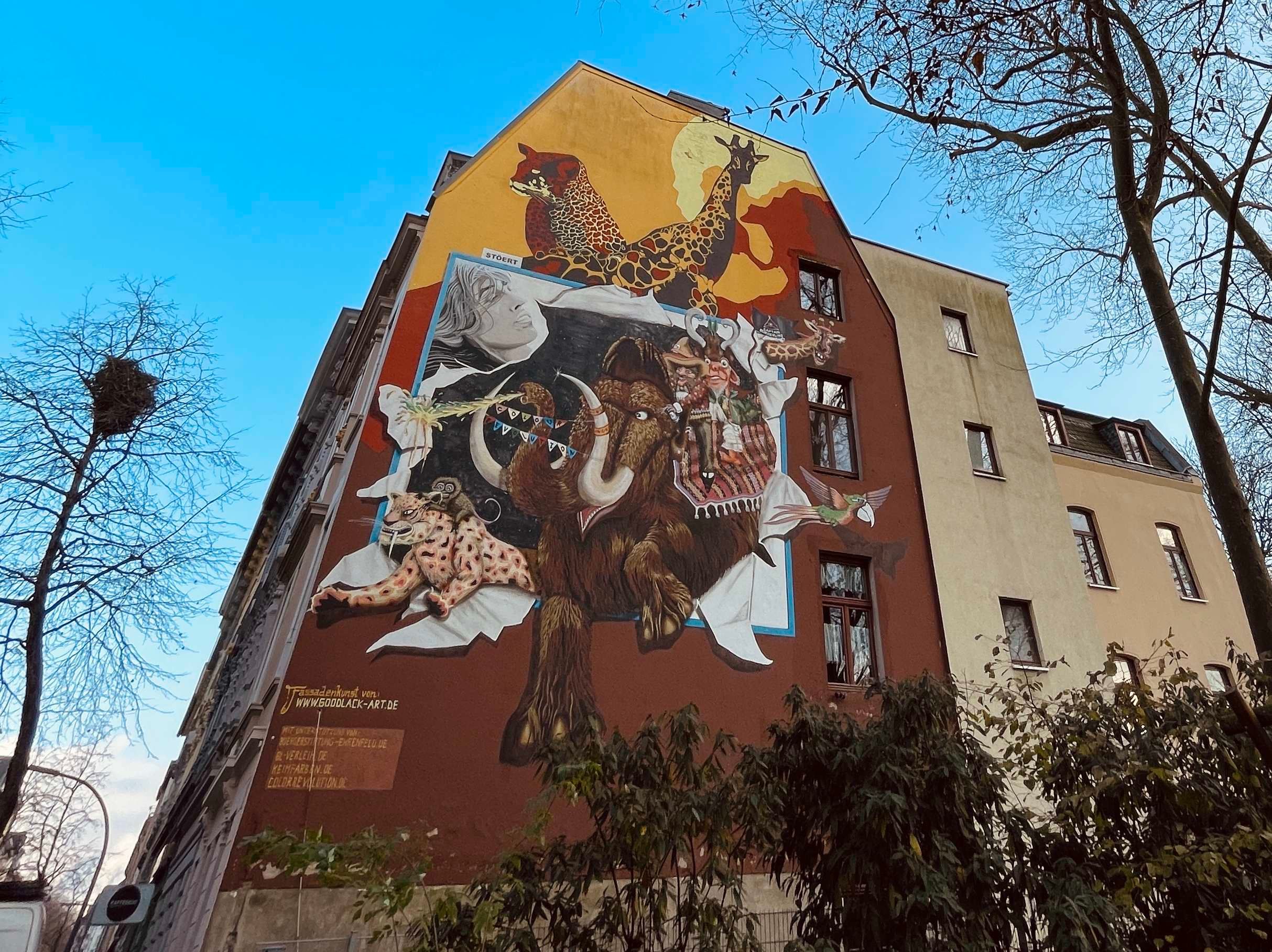 Tourismus NRW e.V.; Künstler: Captain Borderline, Mural Glasstraße Köln von Künstlerduo Captain Borderline