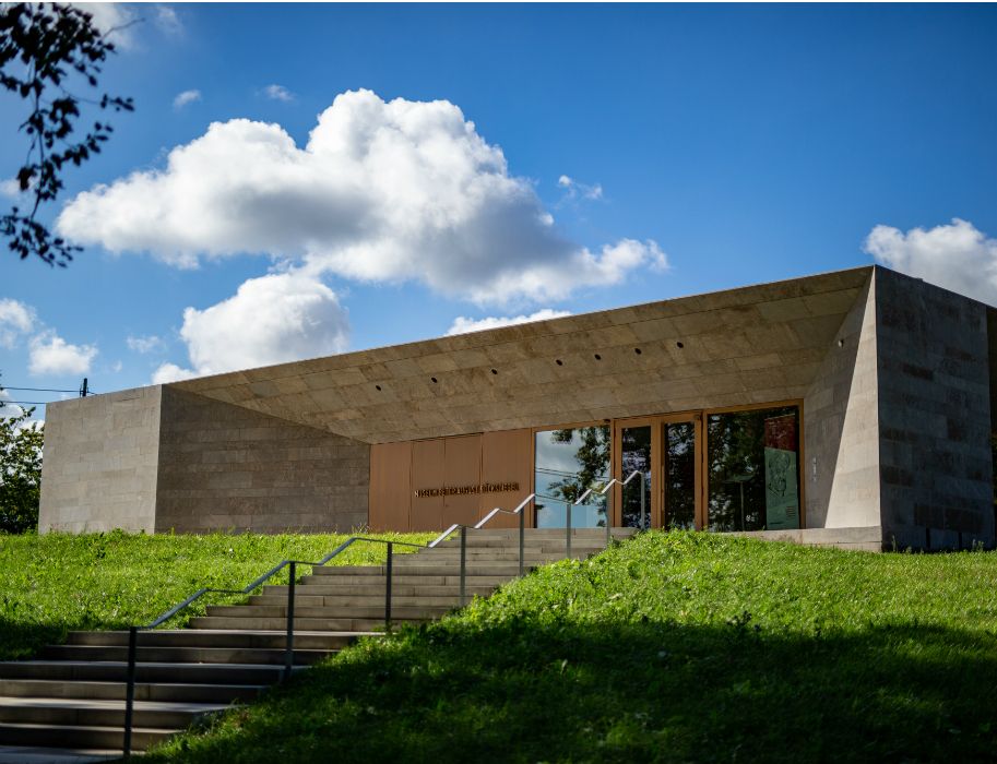 The newly built Peter August Böckstiegel Museum in Werther