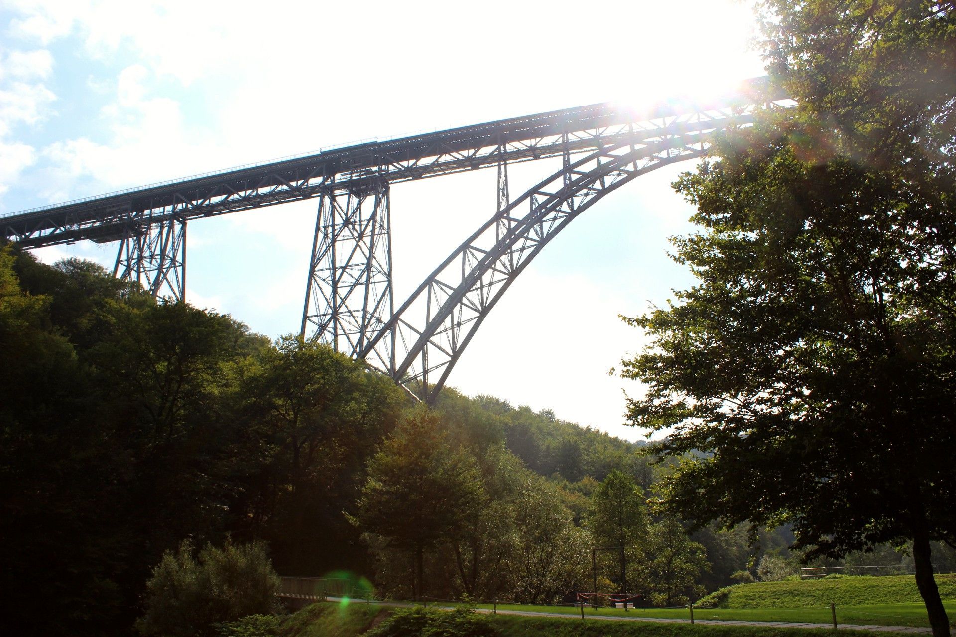 Brückensteig Müngstener Brücke Solingen