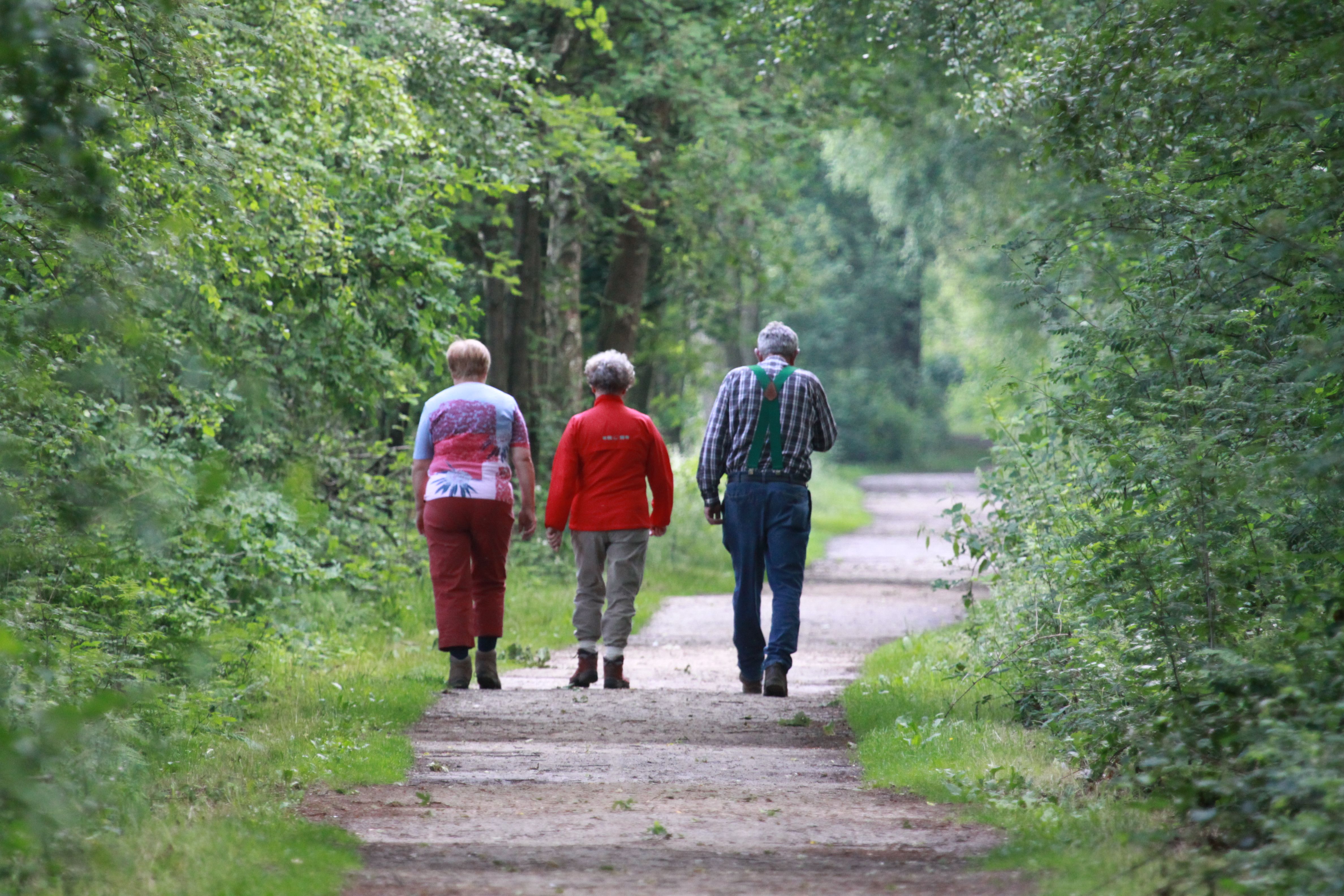 Hikers on the circular hiking trail_Stroetmann