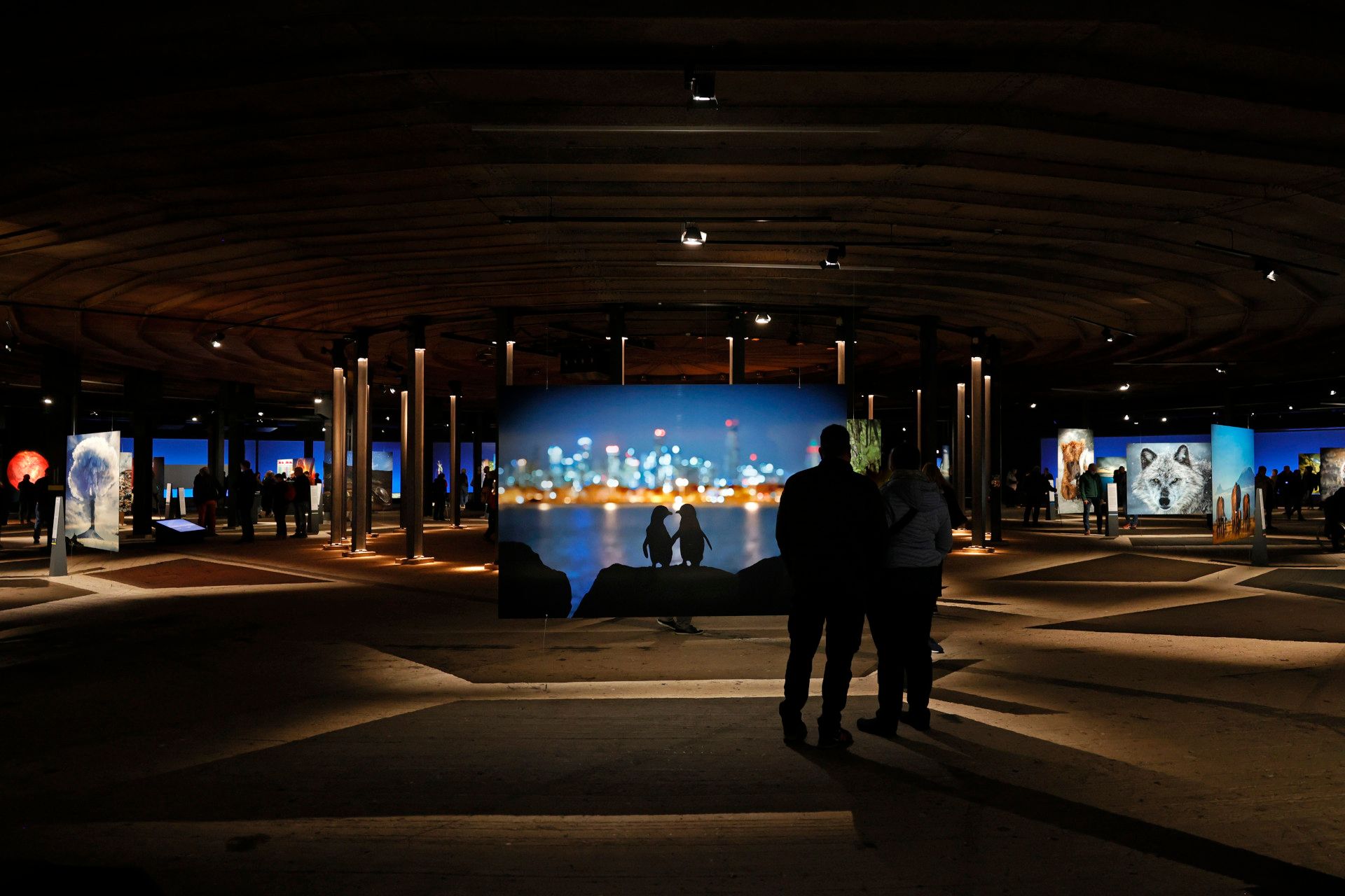 Gasometer Oberhausen, Dirk Böttger, Exhibition space in the Gasometer Oberhausen