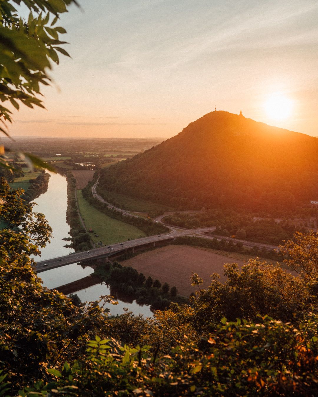 Aussichtspunkt Porta Kanzel Minden-Lübekke