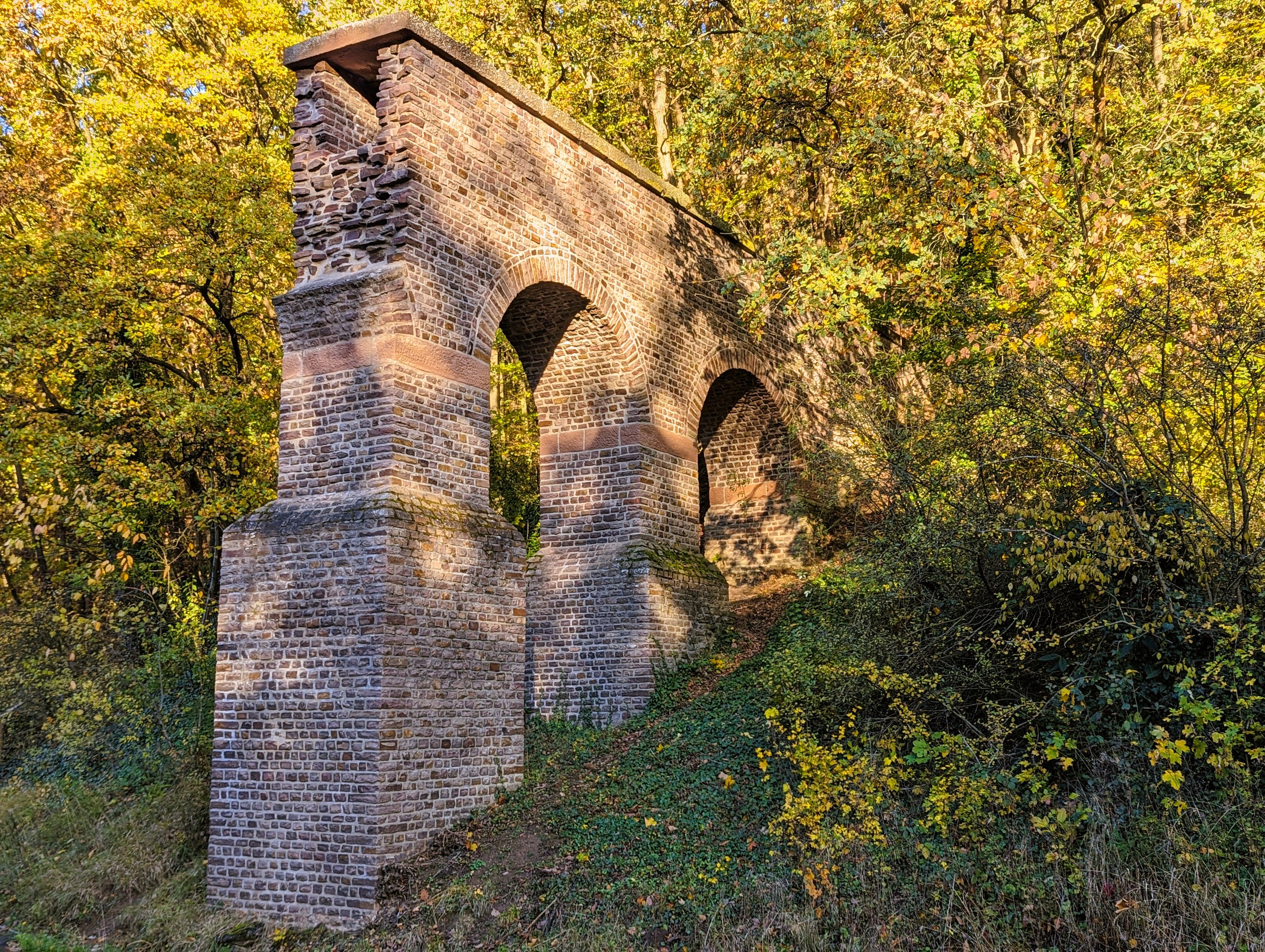 Aqueduct of the former Roman canal near Mechernich-Vussem