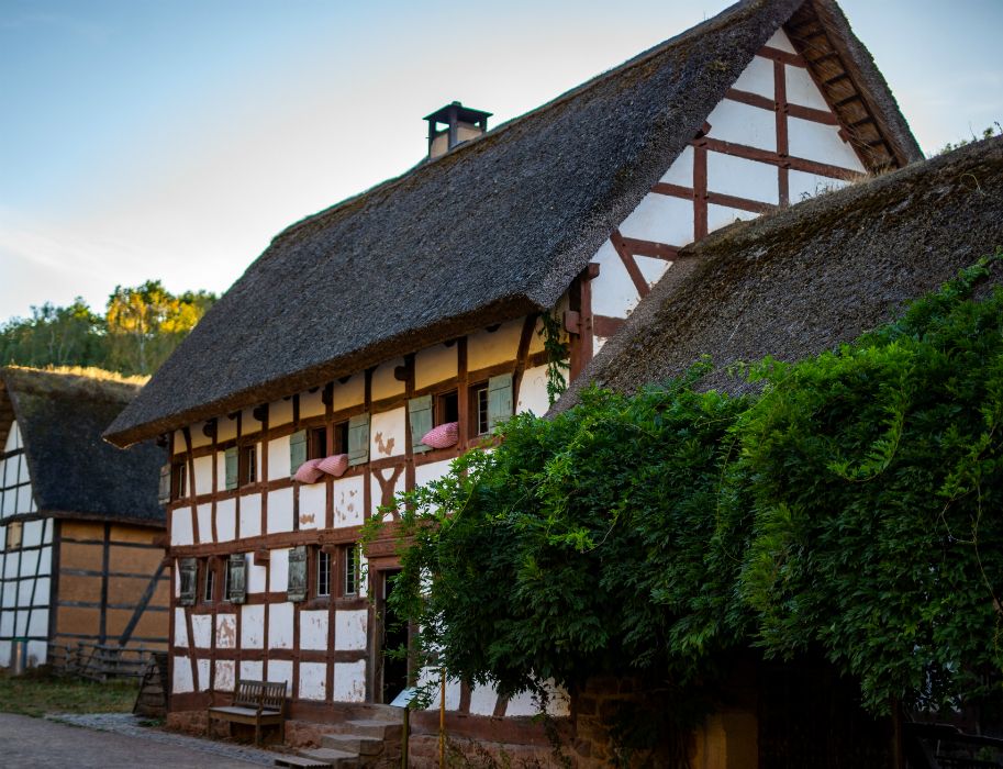 A half-timbered gem from the Eifel building group