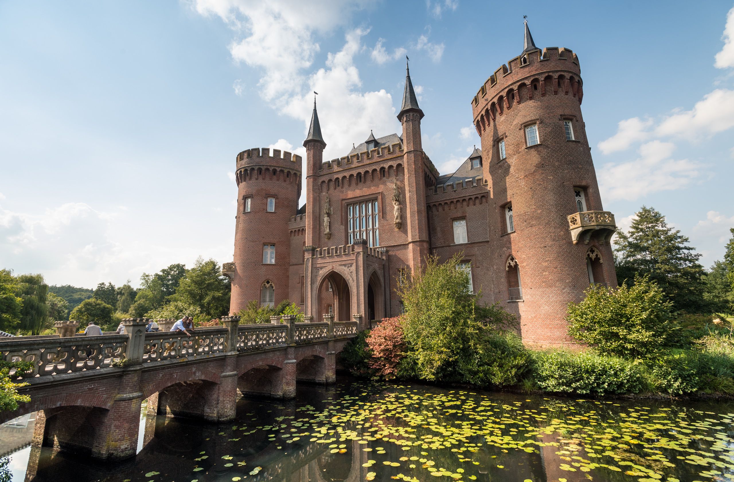 Moyland Castle on the Rhine Cycle Route