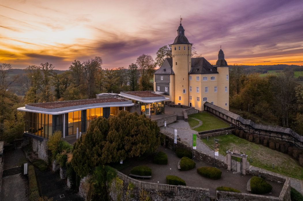 Homburg Castle is a landmark of the Oberberg district