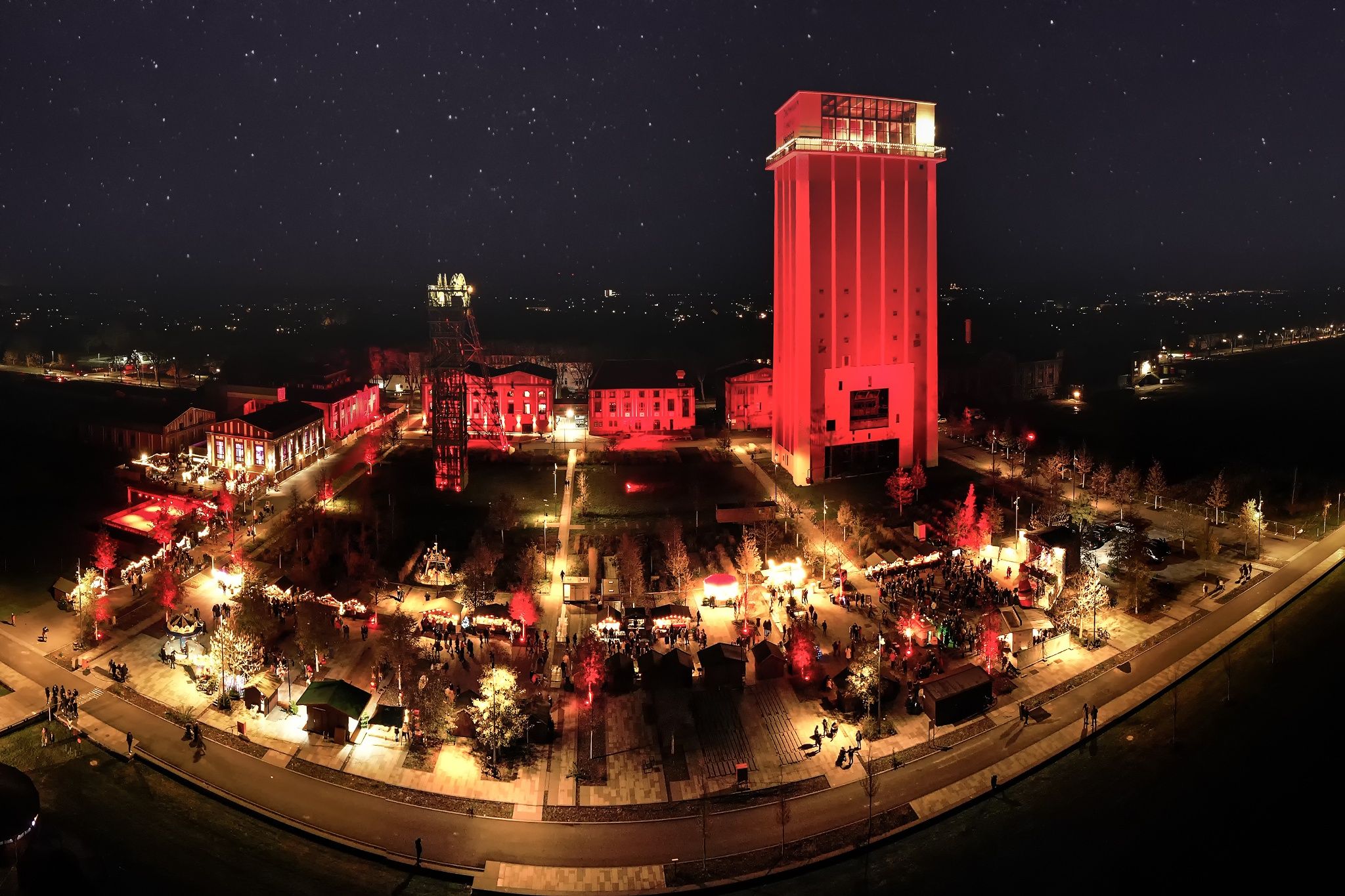 Christmas market in the Zechenpark